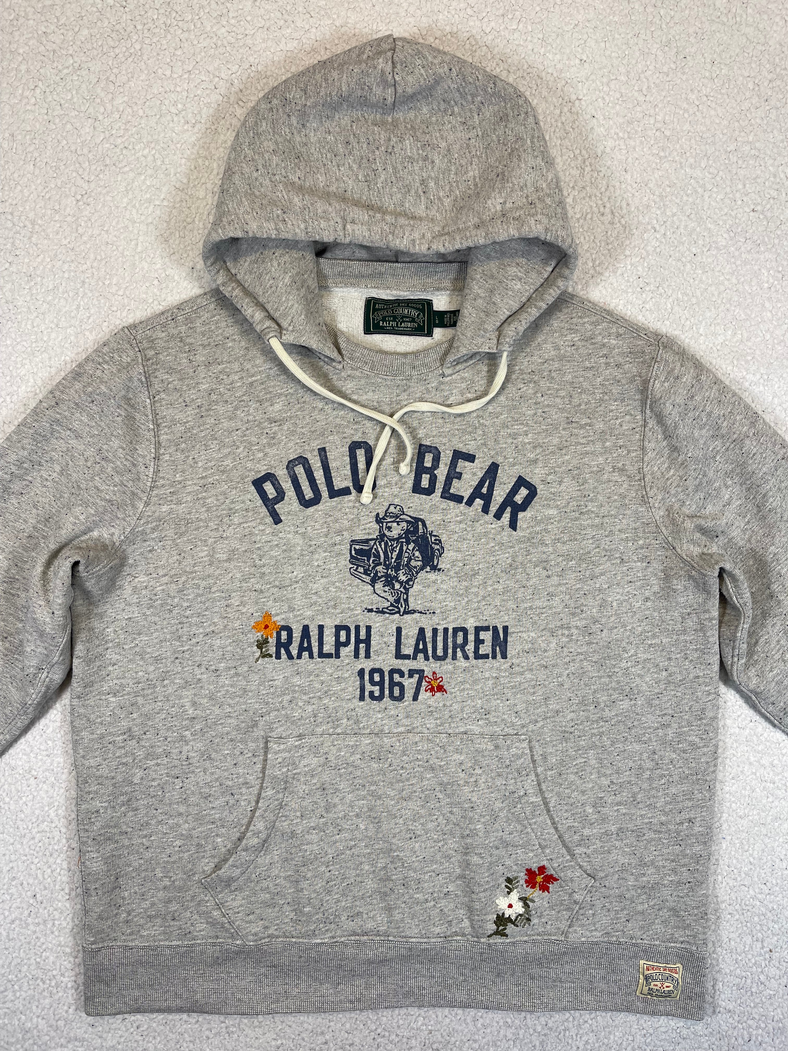 Polo Country Ralph Lauren Polo Bear Fleece Hoodie