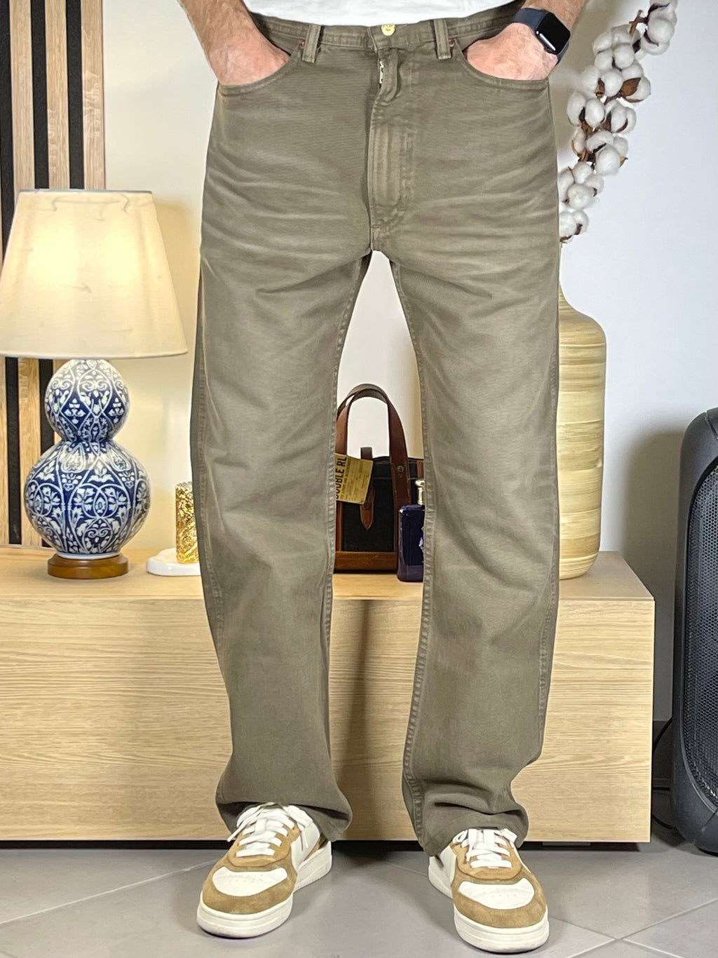 Polo Ralph Lauren × Naiomi Glasses Garment-Dyed Heritage Rider Jeans (2023)