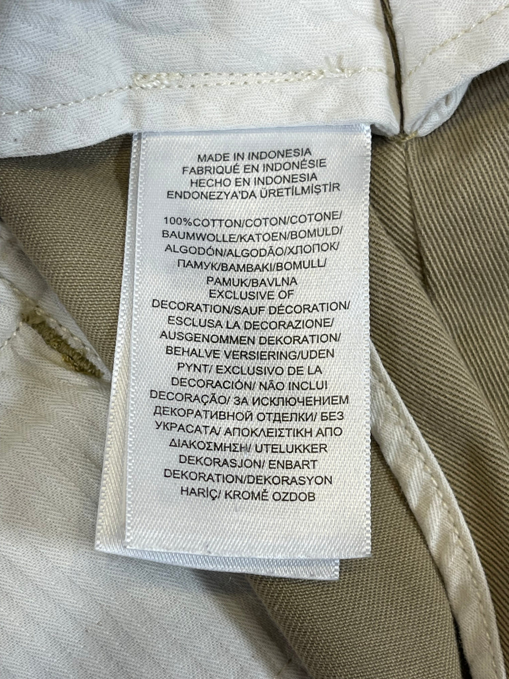 Polo Ralph Lauren Graphic Baggy Chino Pants