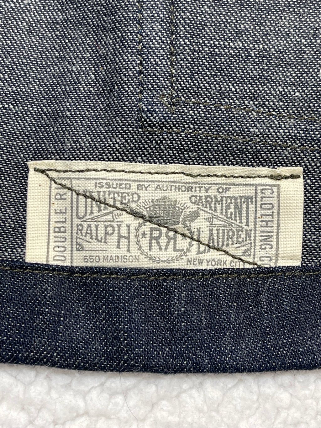 RRL Double RL Limited Edition Denim Engineer Coat