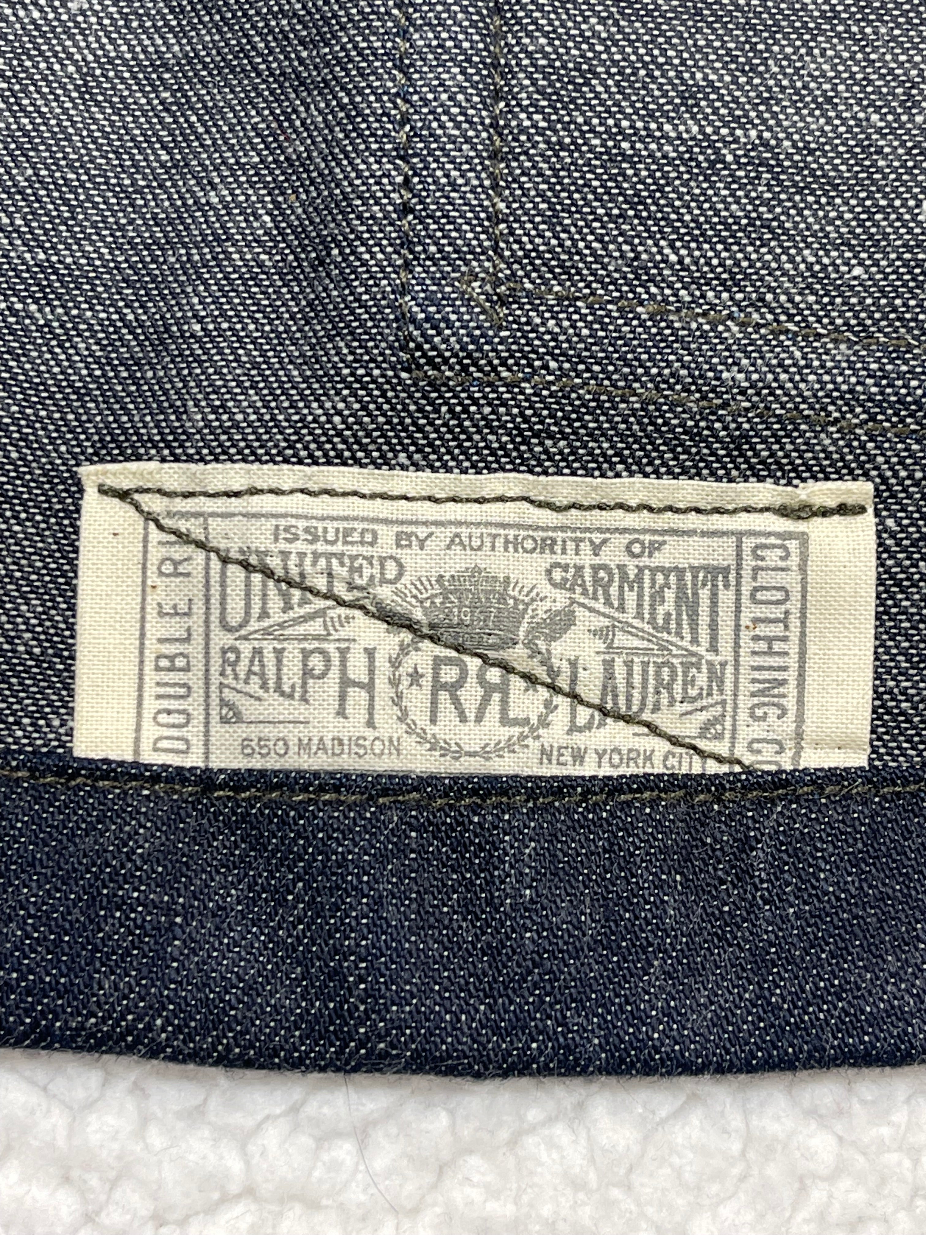 RRL Double RL Limited Edition Denim Engineer Coat
