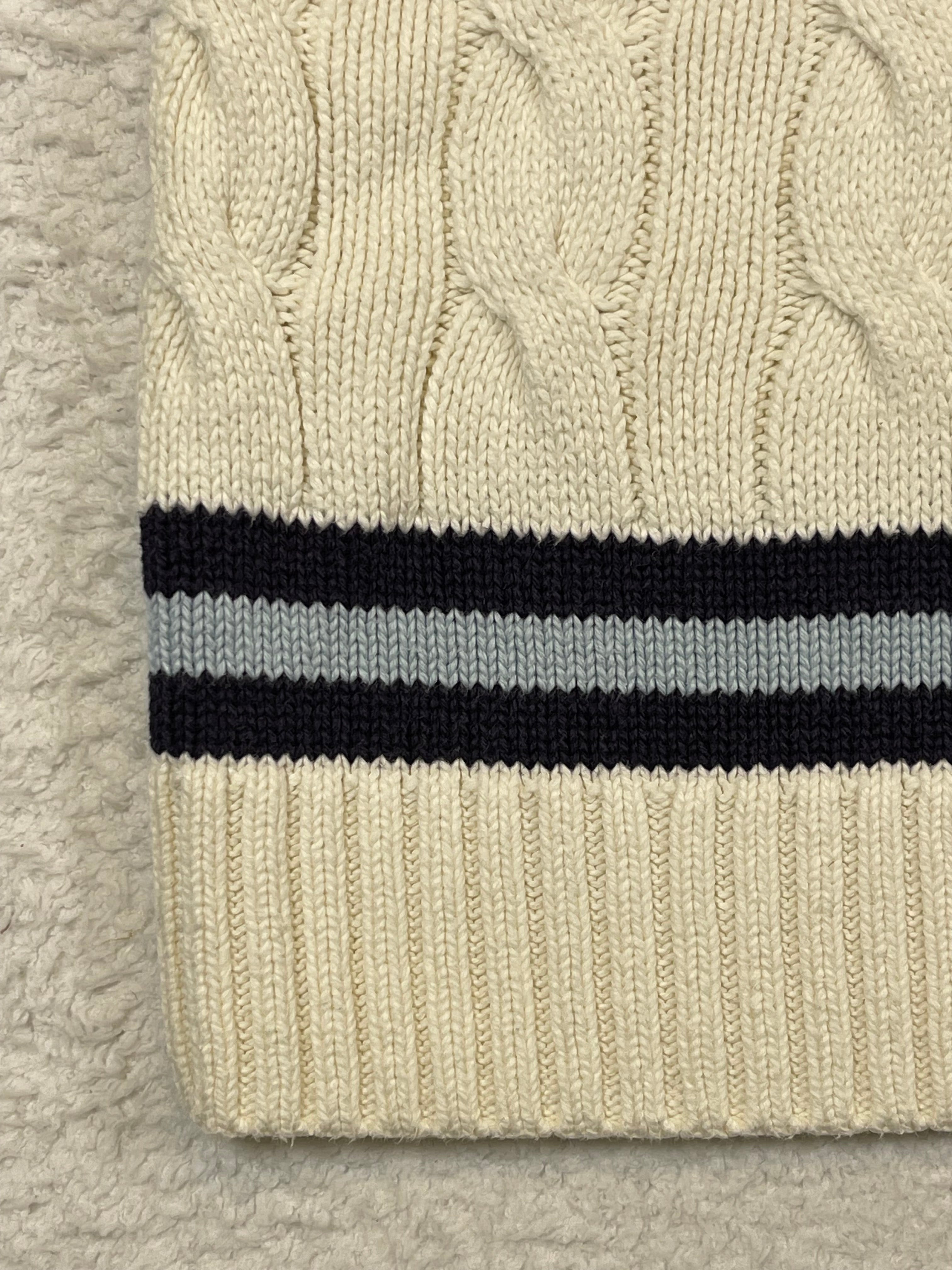 Polo Ralph Lauren Iconic Cable-Knit Cricket Sweater (2023)