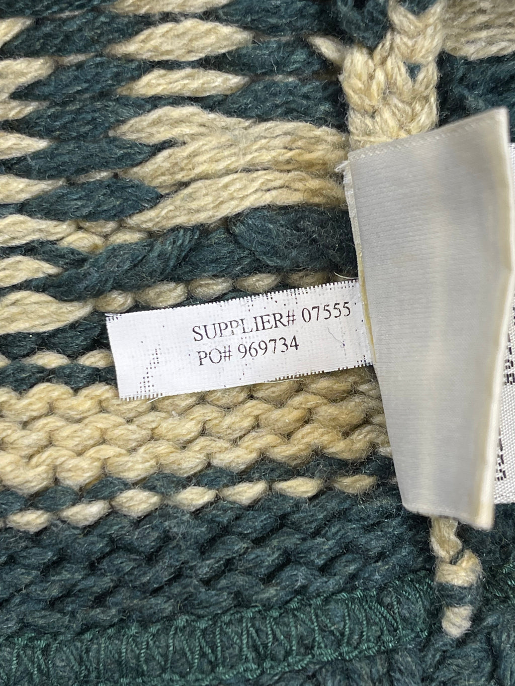 Ralph Lauren Denim & Supply Vintage Geometric Wool-Blend Cardigan (2011)