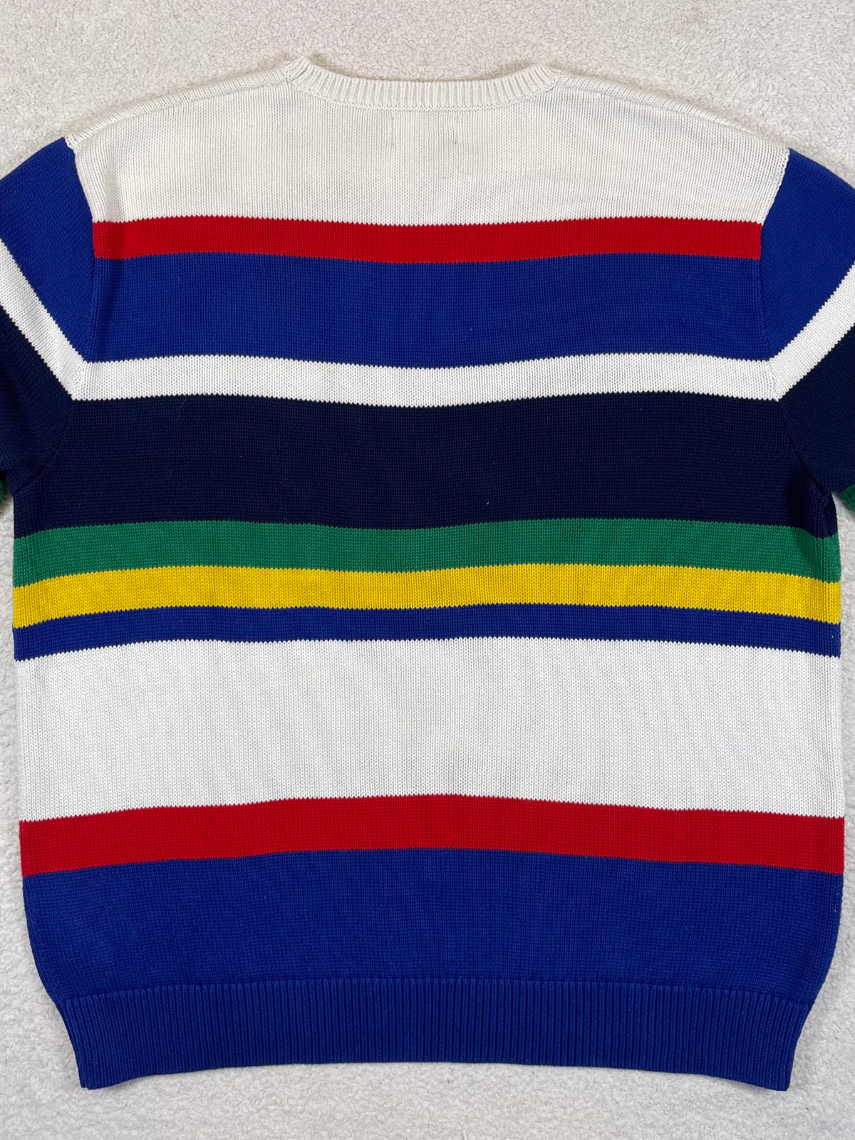 Polo Ralph Lauren Nautical-Inspired Striped Cotton Sweater XL