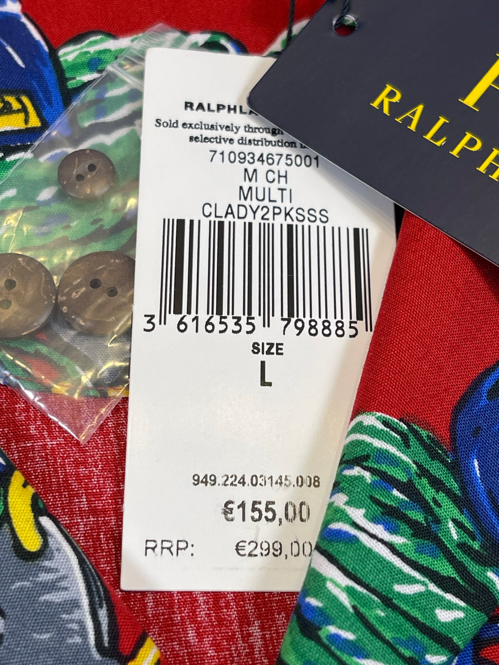 Chemise imprimée safari Polo Ralph Lauren « Climb » (2024)