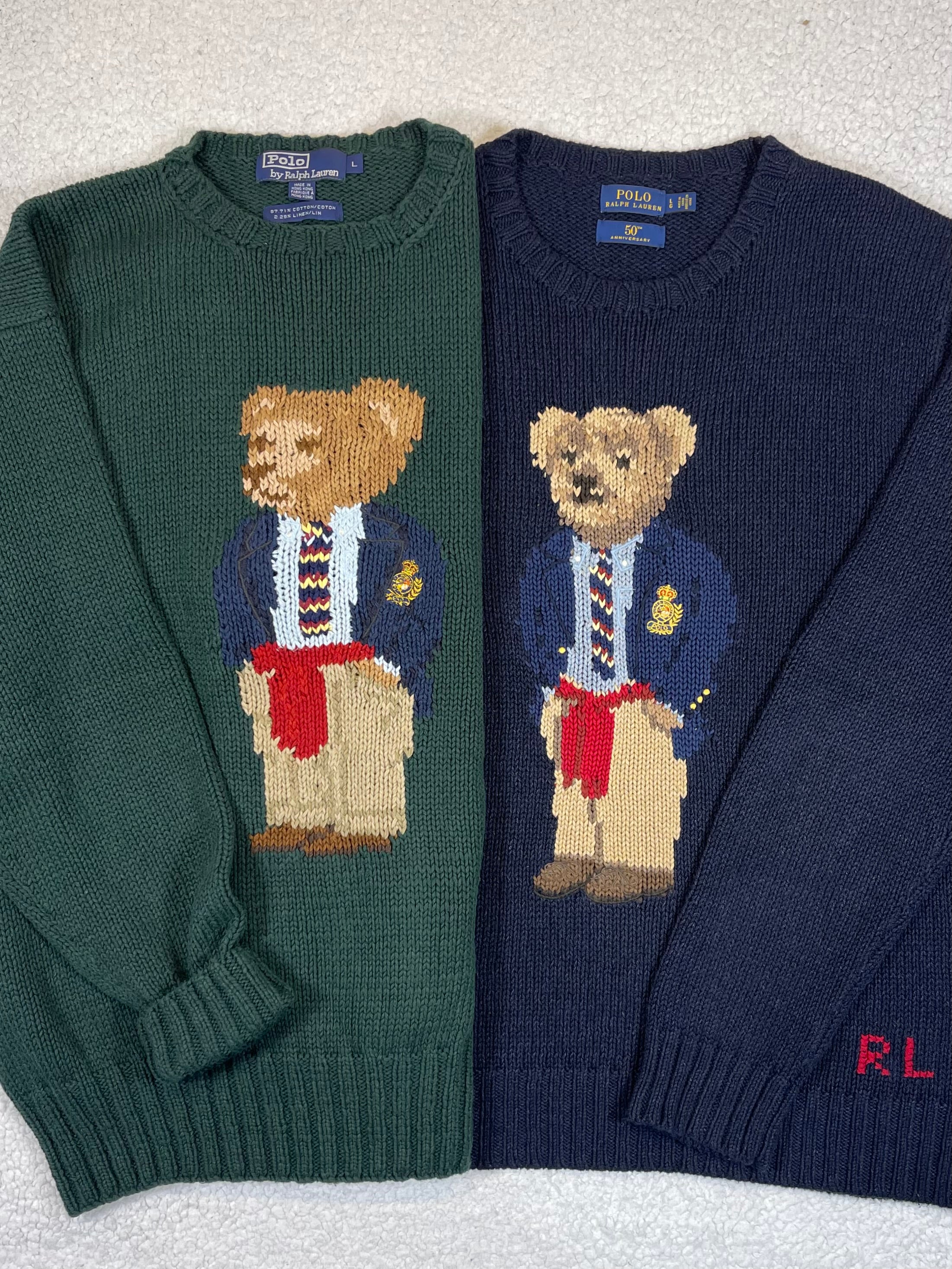 Polo Ralph Lauren 50th Anniversary Polo Bear Sweater