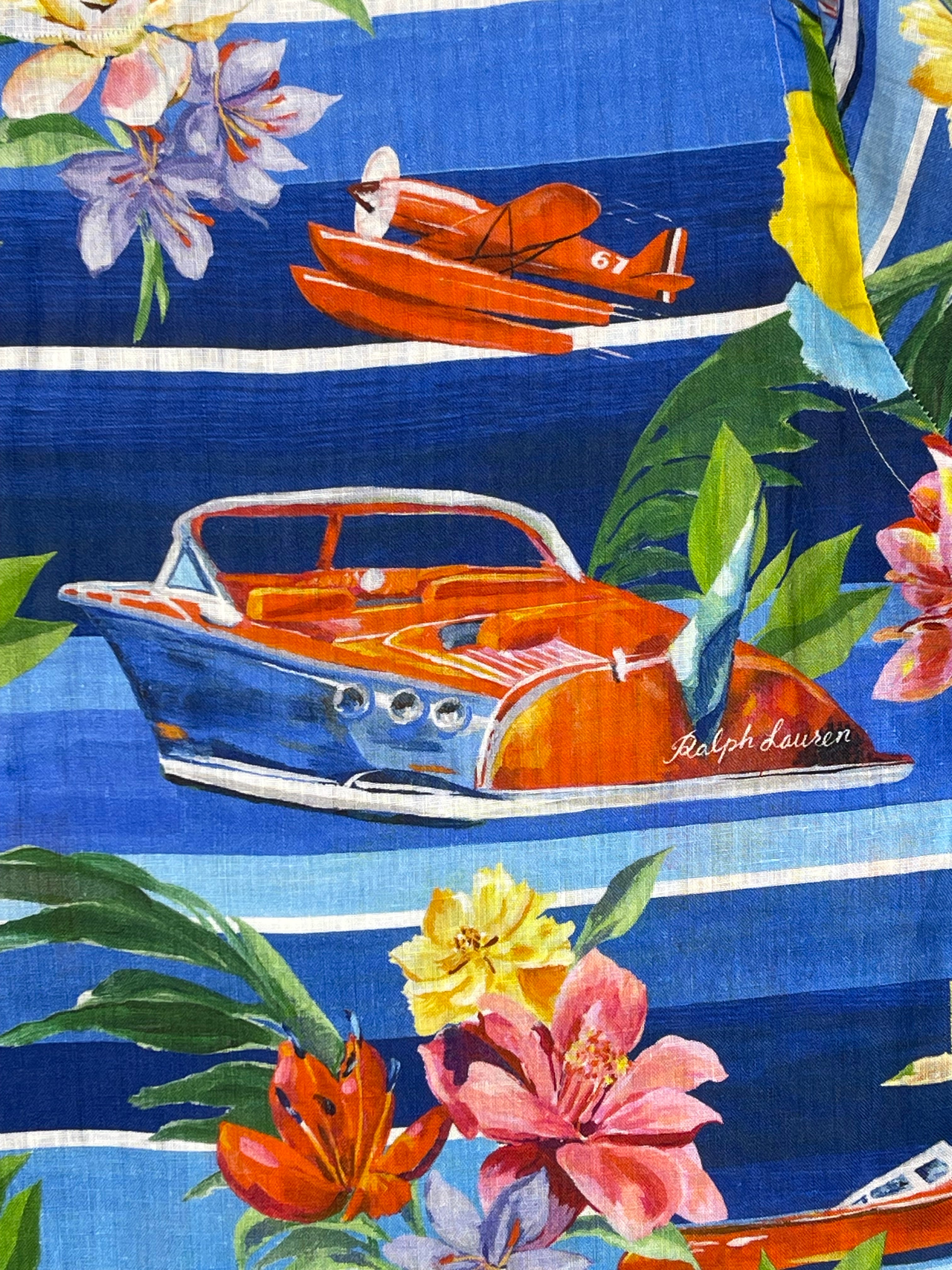 Chemise en Lin Patchwork Polo Ralph Lauren (2025)