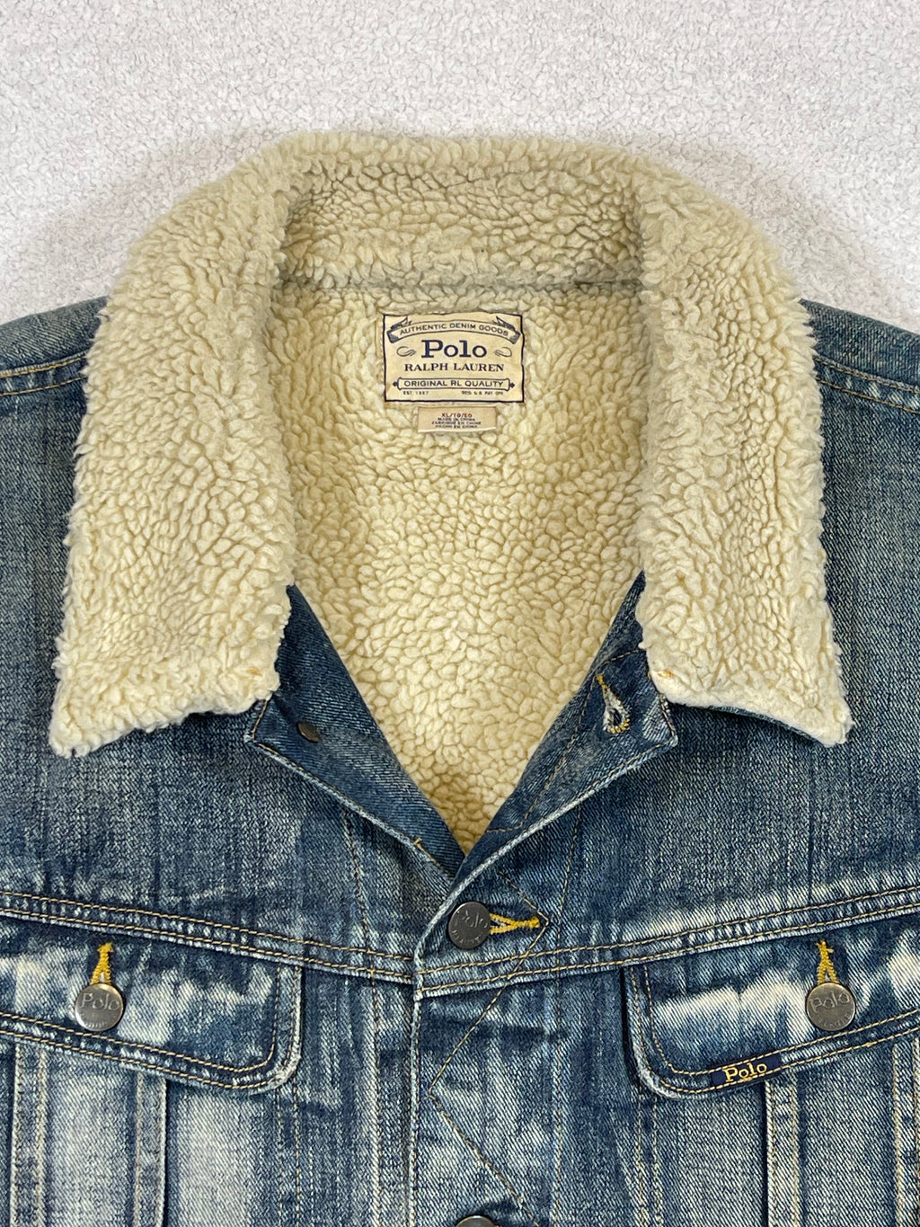 Polo Ralph Lauren Lined Denim Trucker Jacket