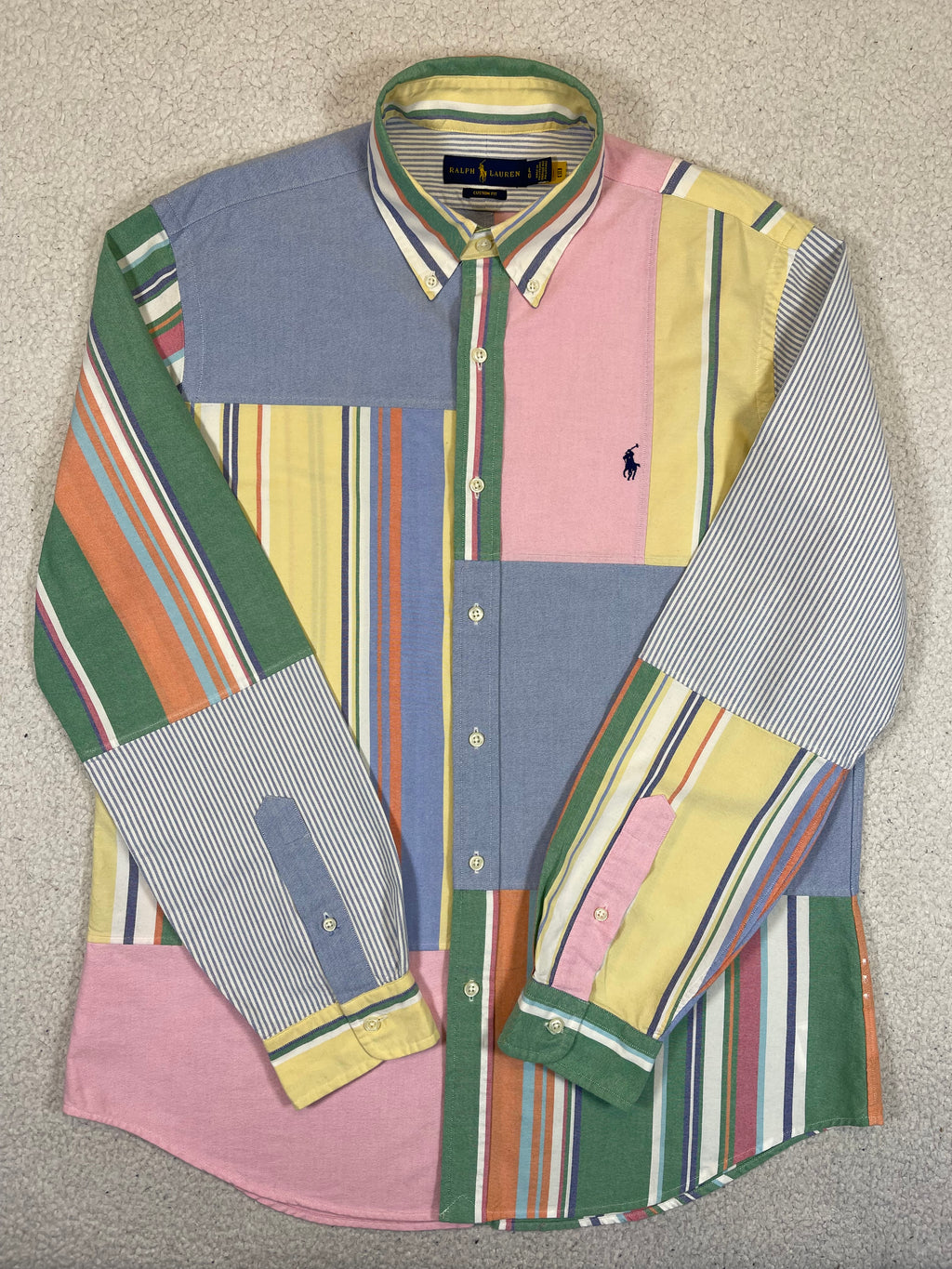 Ralph Lauren Patchwork Oxford Shirt (2021)