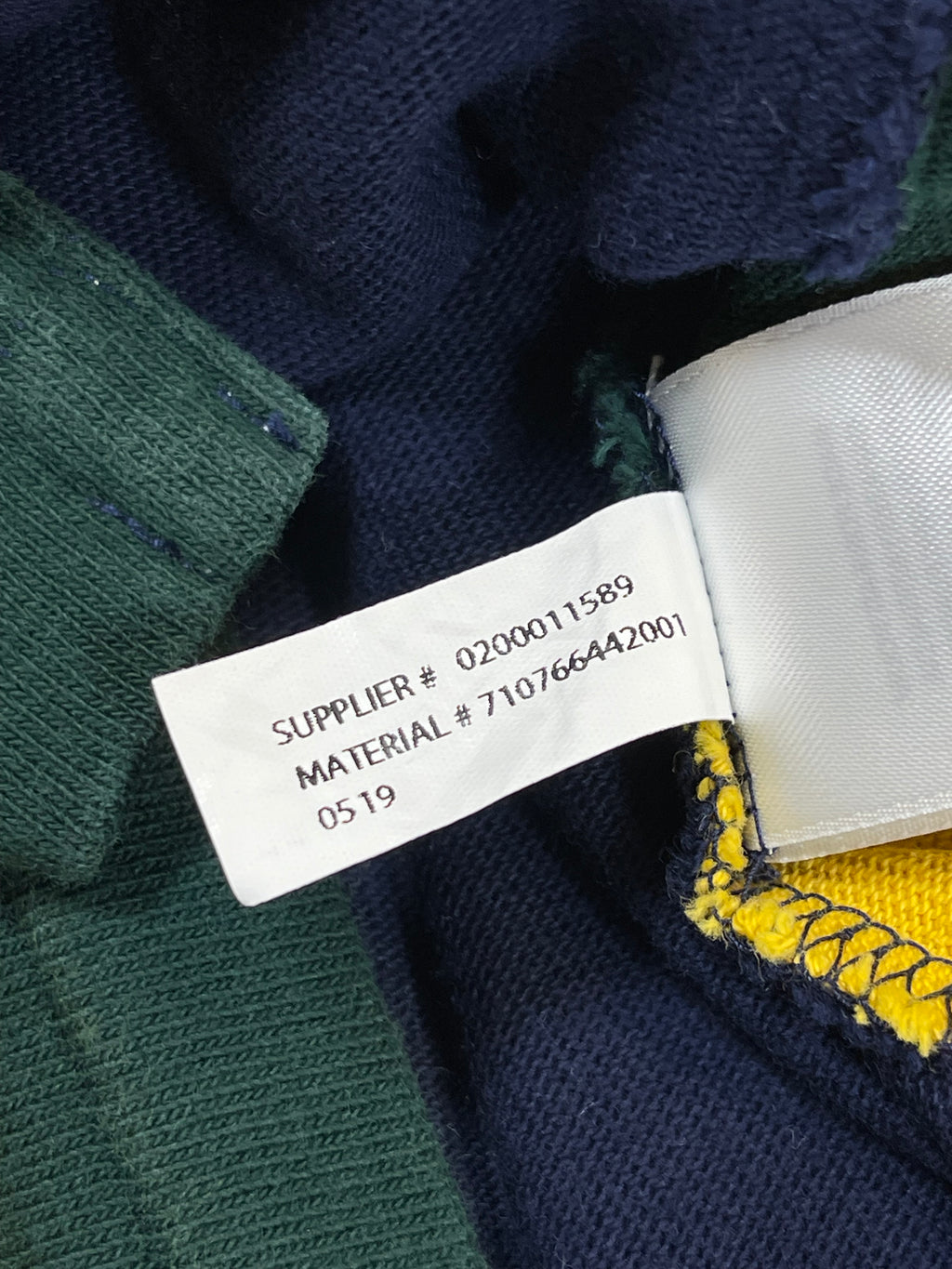 Polo Ralph Lauren Patchwork Rugby Jersey Shirt