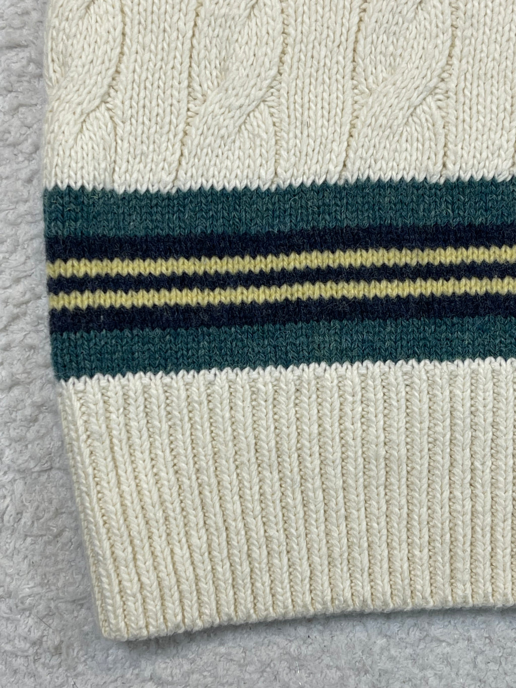 Polo Ralph Lauren Cotton & Cashmere Cricket Sweater L