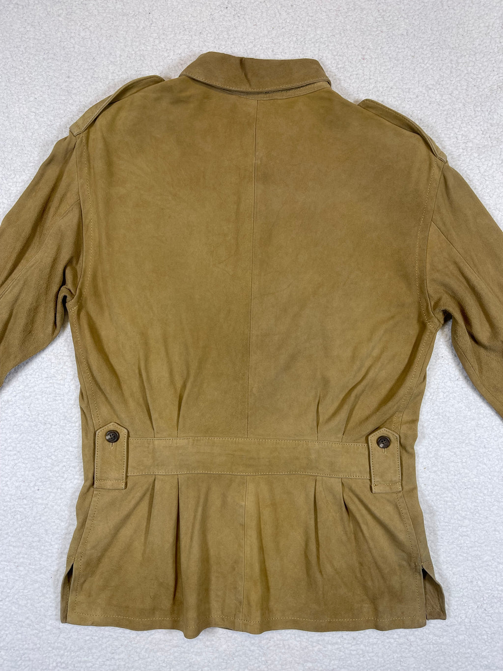 Ralph Lauren Military Suede Overshirt (Vintage)
