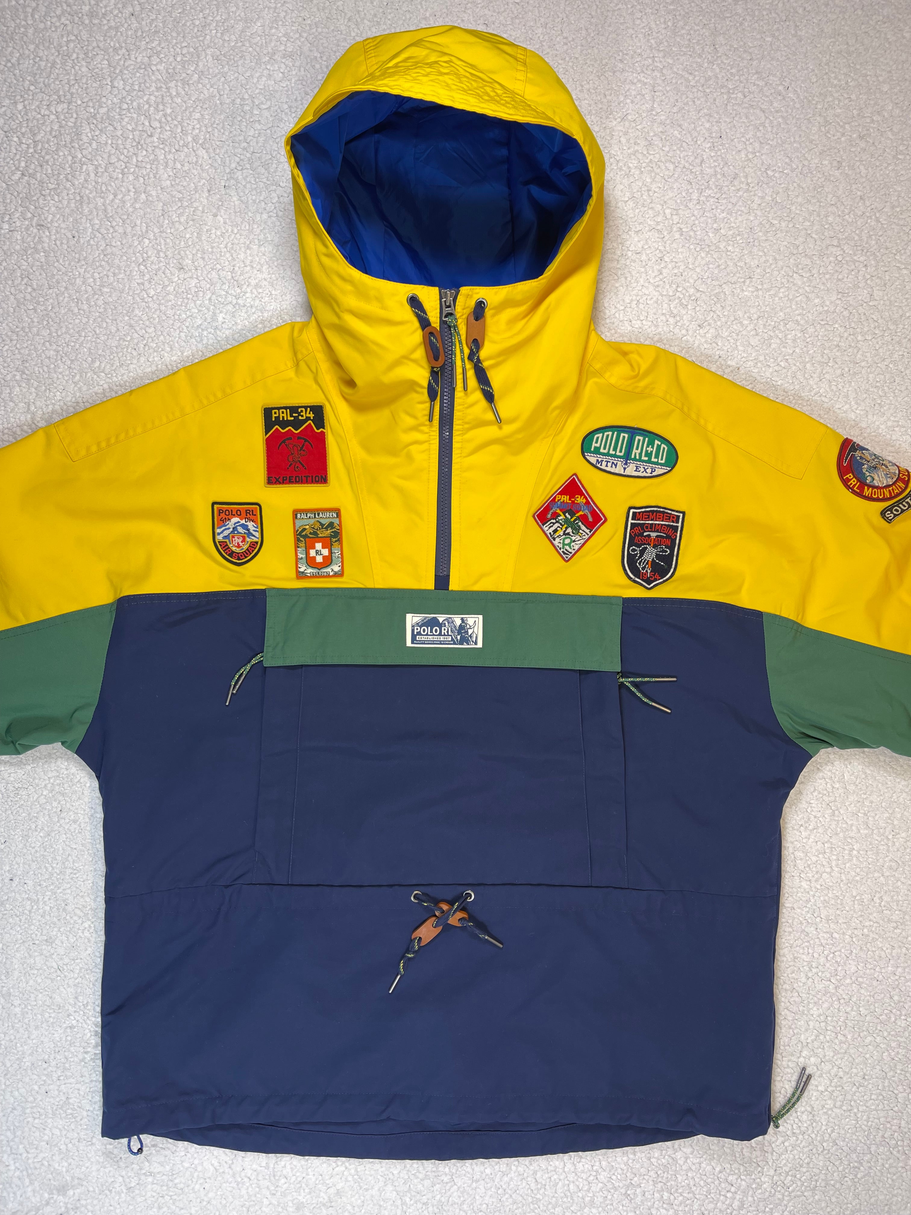 Polo Ralph Lauren Alpine Color-Block Water-Repellent Pullover Jacket (2024)
