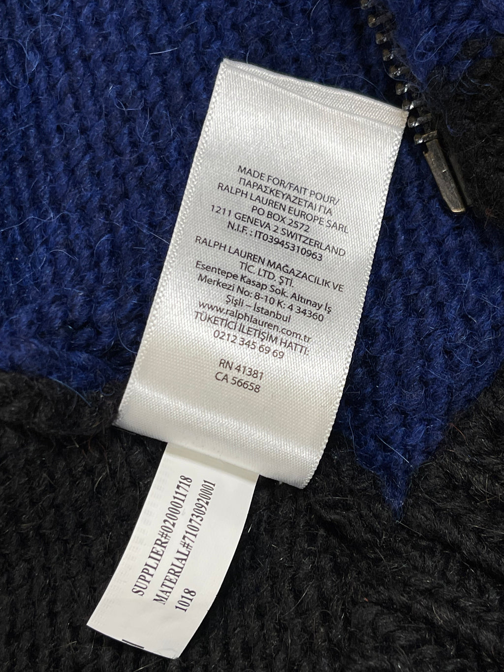 Polo Ralph Lauren Polo Sportsman Full-Zip Wool & Alpaca Sweater