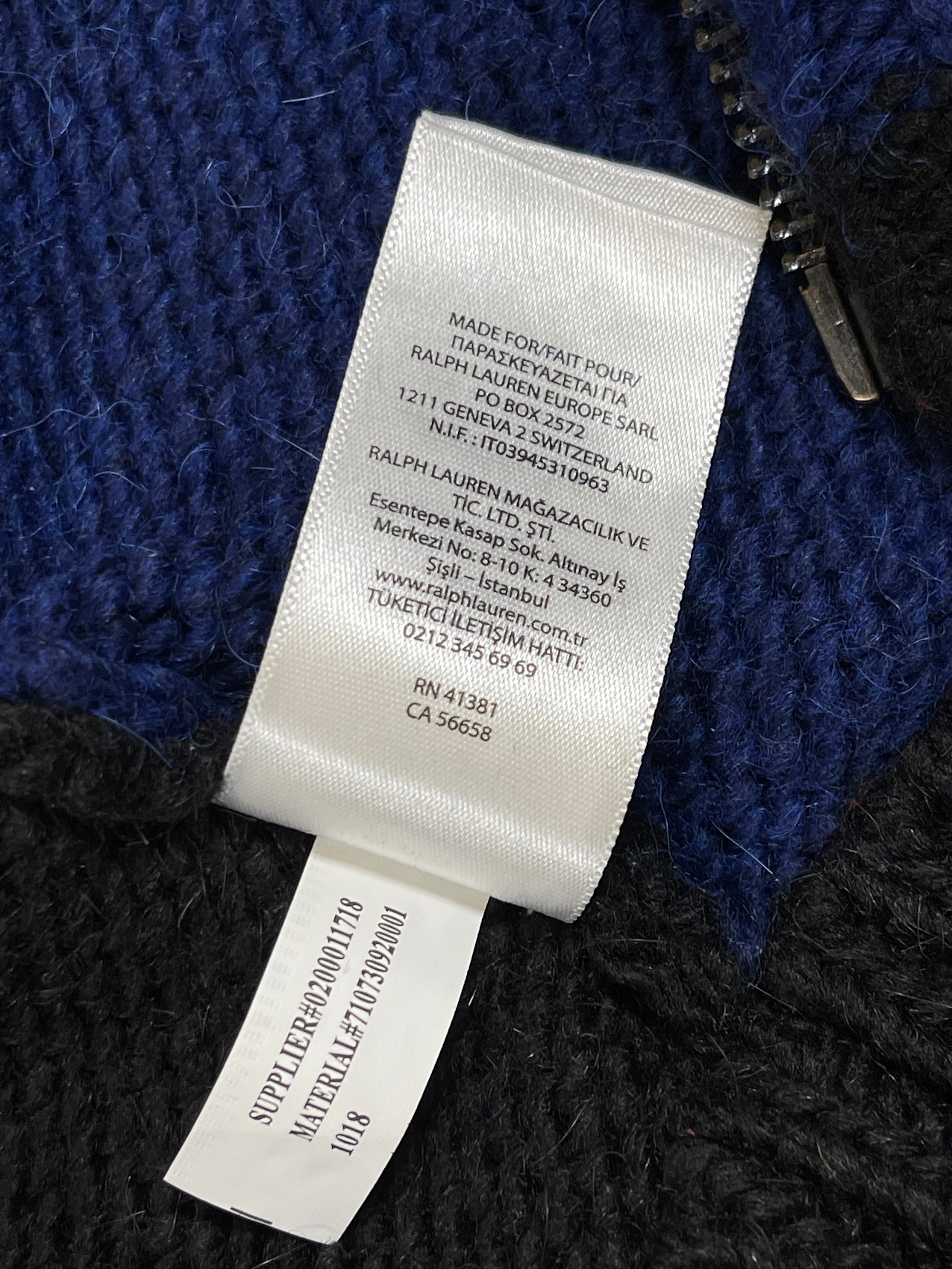 Polo Ralph Lauren Polo Sportsman Full-Zip Wool & Alpaca Sweater