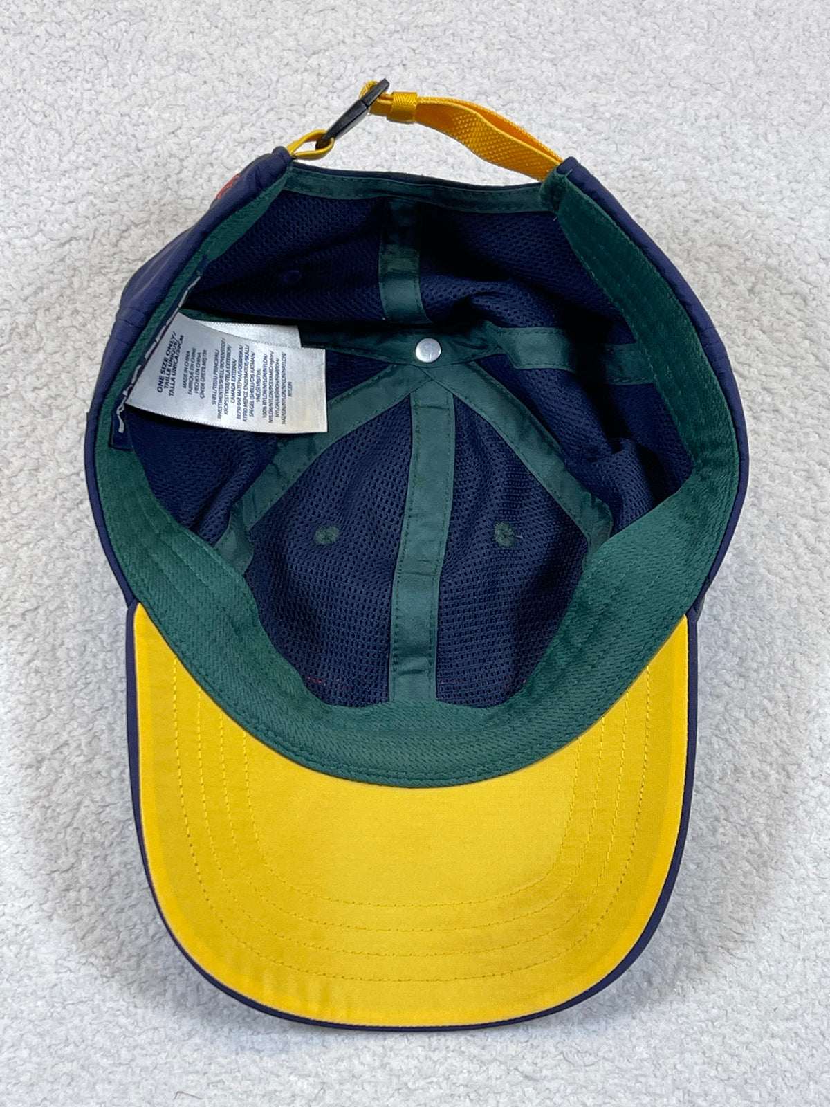 Ralph Lauren Polo Sport Color-Block Paneled Cap