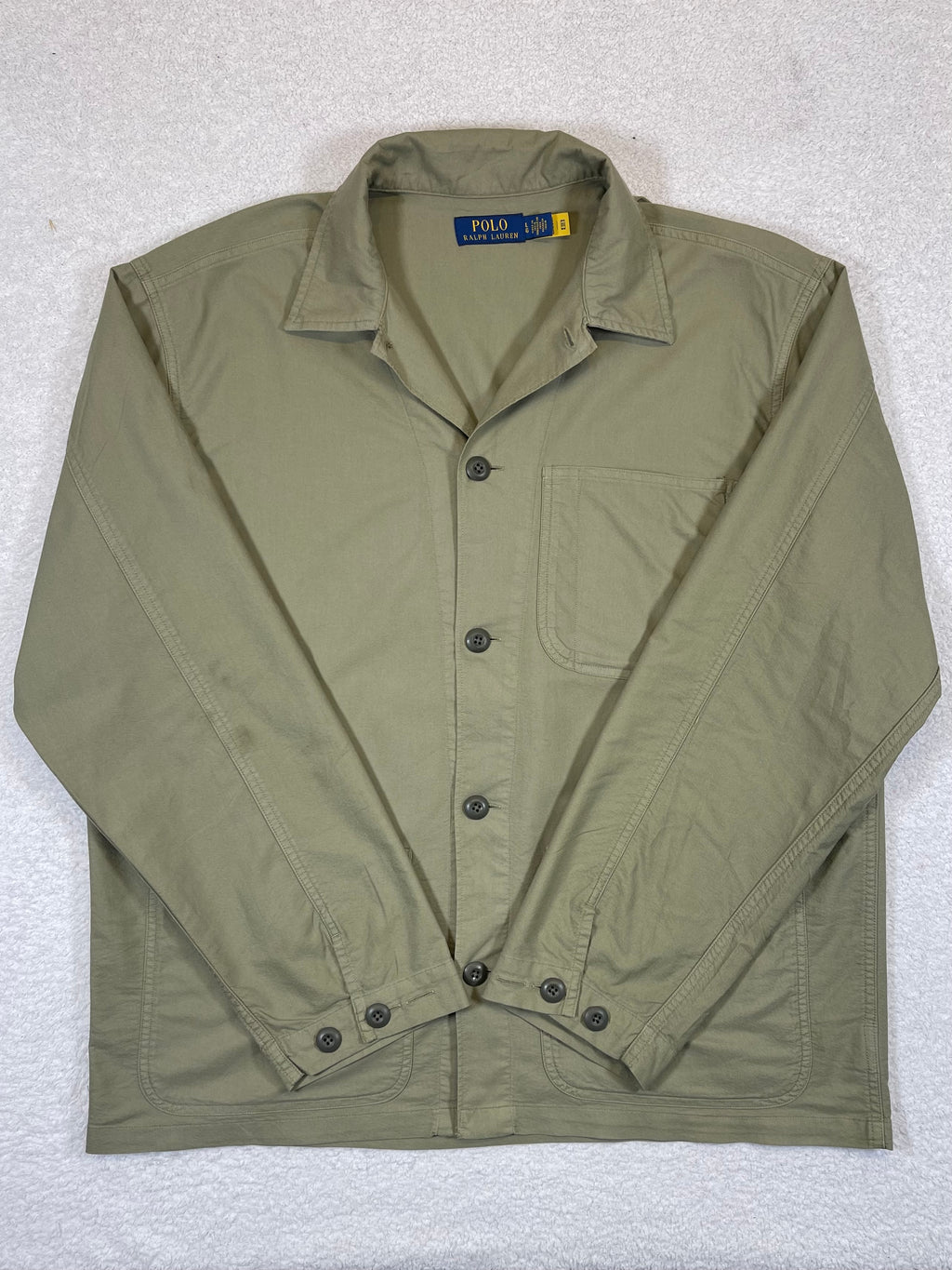 Polo Ralph Lauren Garment-Dyed Oxford Workwear Overshirt (2024)