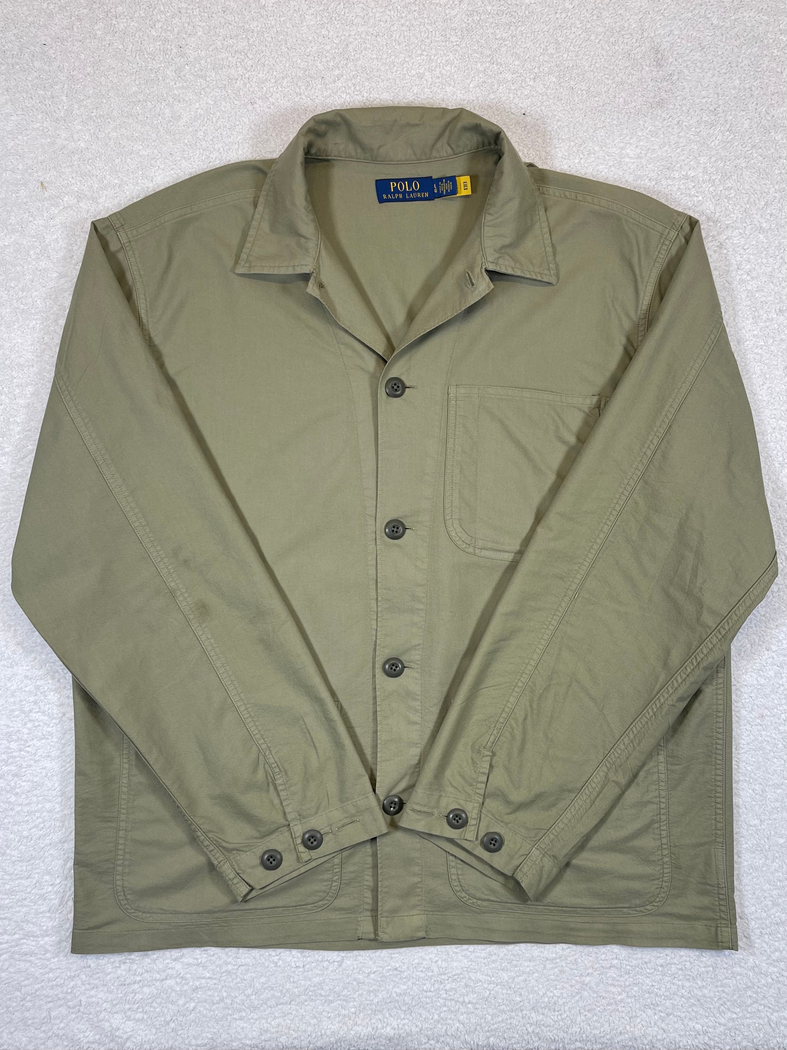 Polo Ralph Lauren Garment-Dyed Oxford Workwear Overshirt (2024)