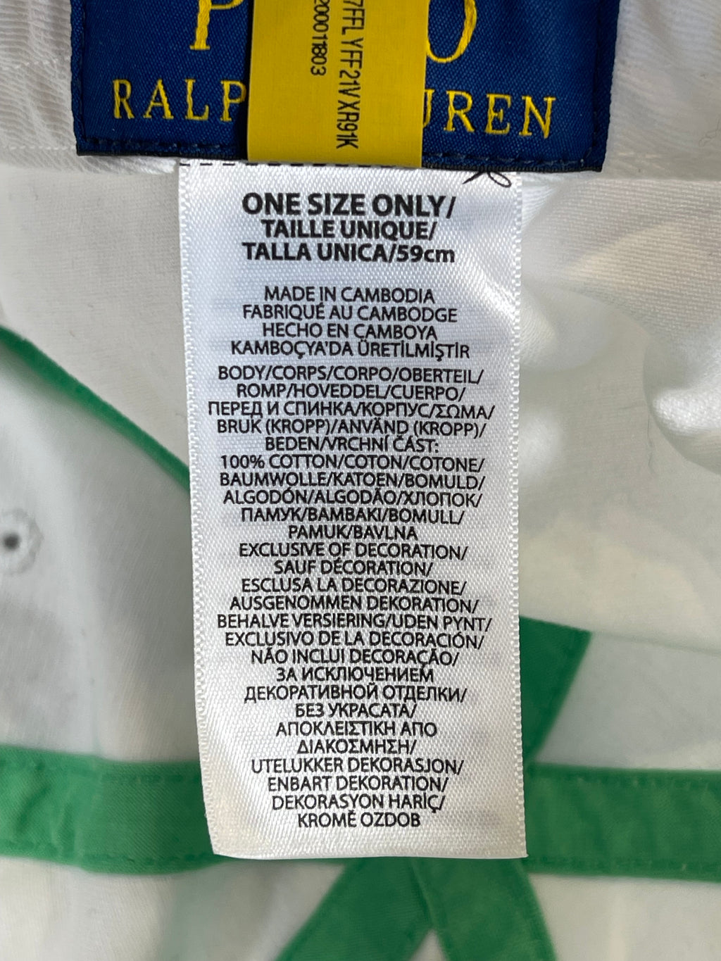 Polo Ralph Lauren Sailor Polo Bear Chino Cap (2023)
