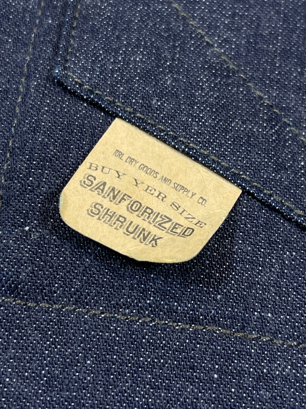 RRL Double RL Limited Edition Denim Engineer Coat