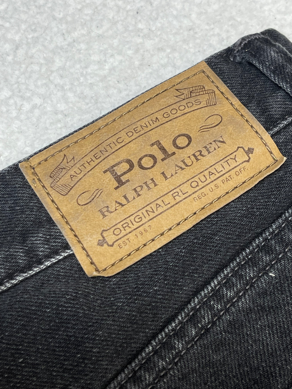 Polo Ralph Lauren Heritage Straight Fit Aged Denim Jeans