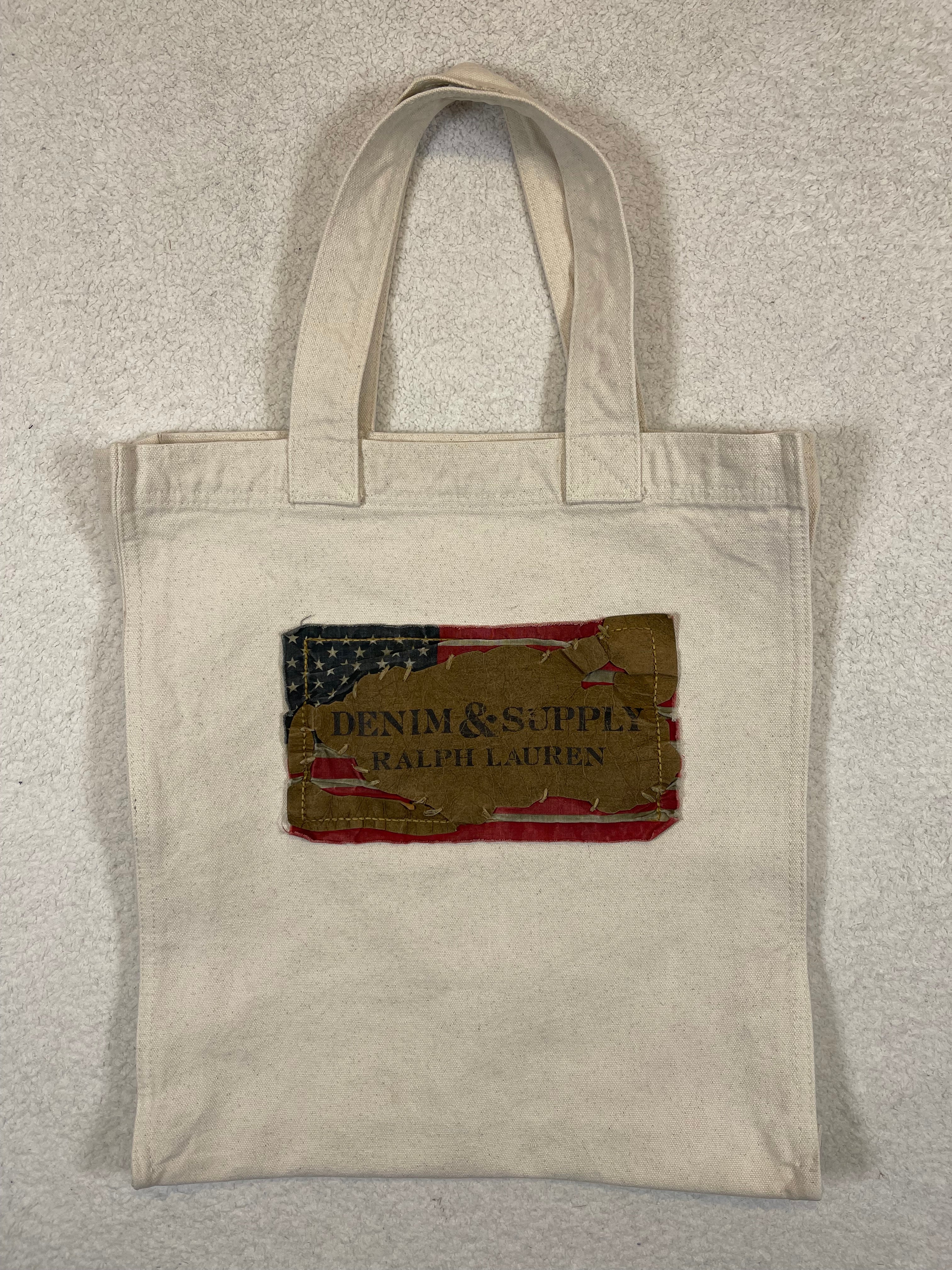 Ralph Lauren Denim & Supply Canvas Tote Bag
