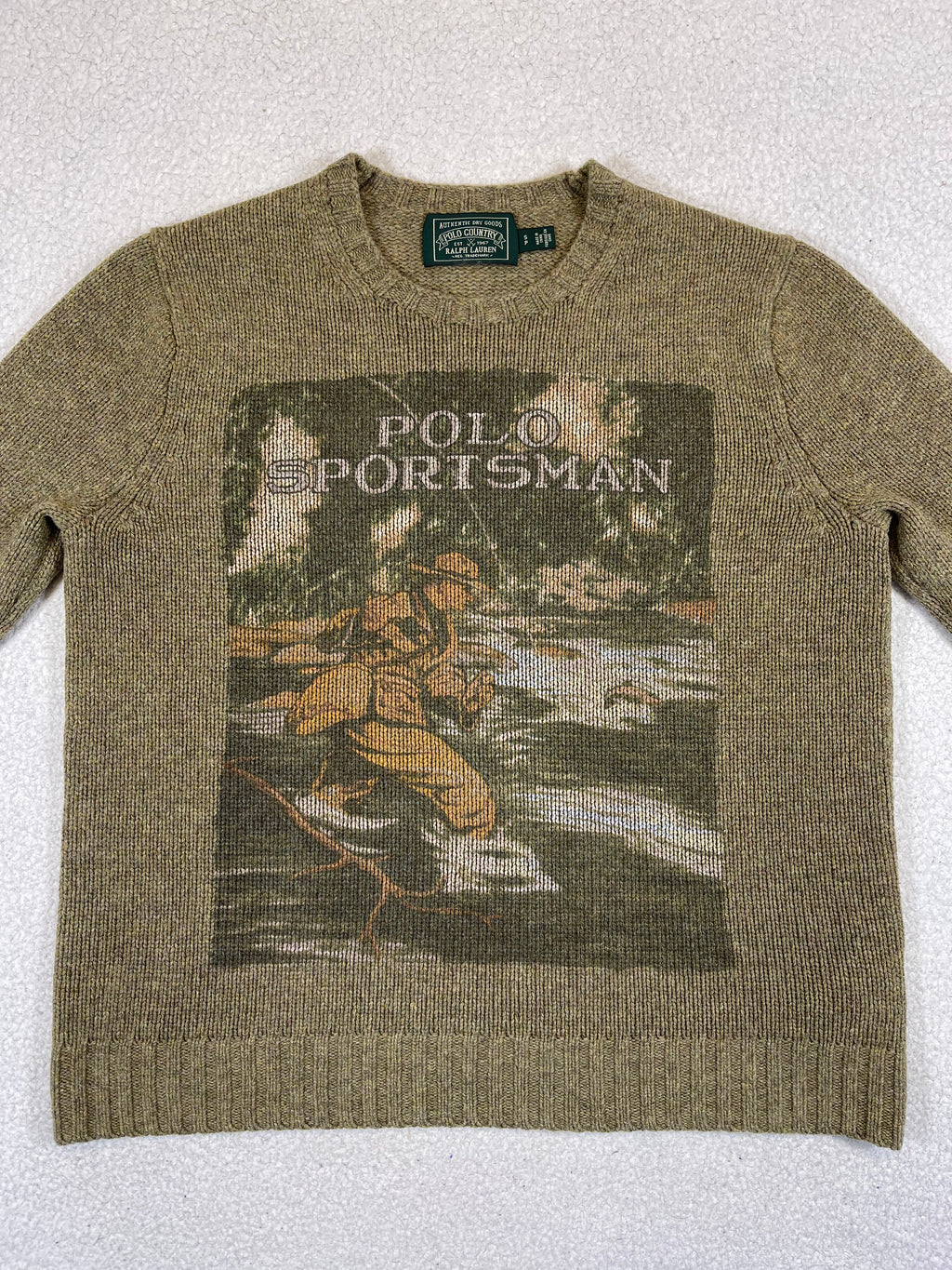 Polo Country Ralph Lauren Sportsman Wool Sweater