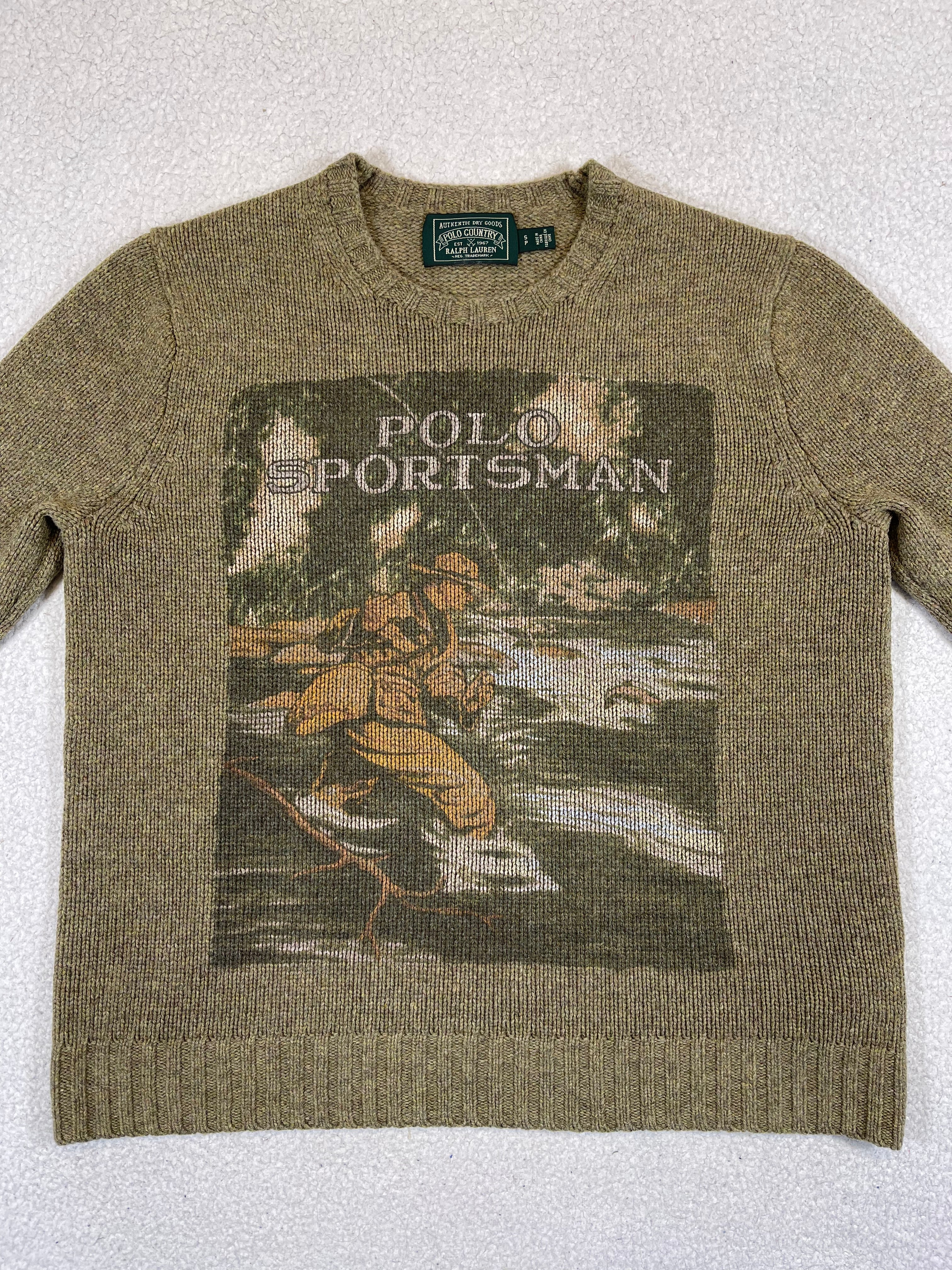 Polo Country Ralph Lauren Sportsman Wool Sweater