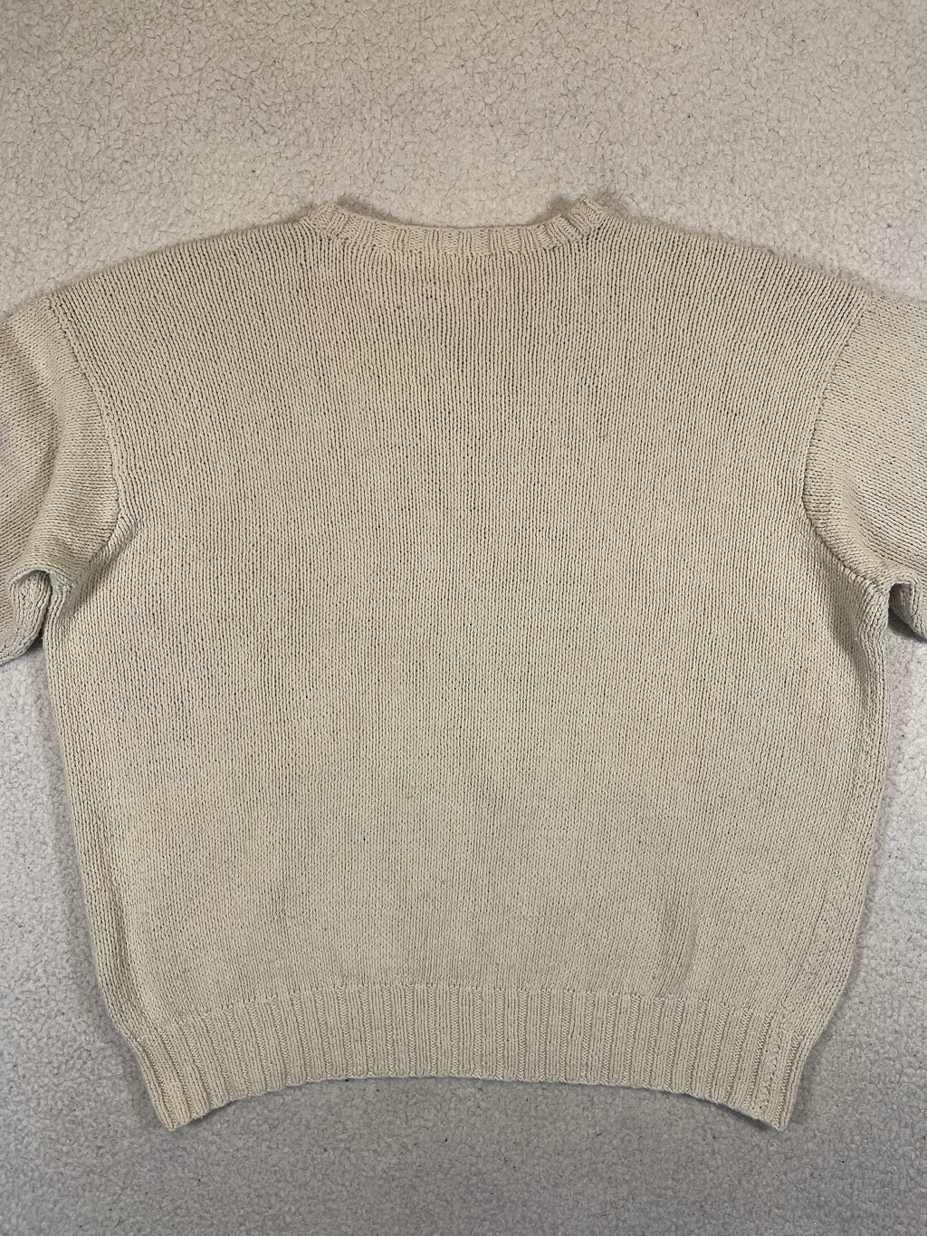 Polo Ralph Lauren Iconic Hand-Knit Polo Bear Sweater (Vintage 90s)