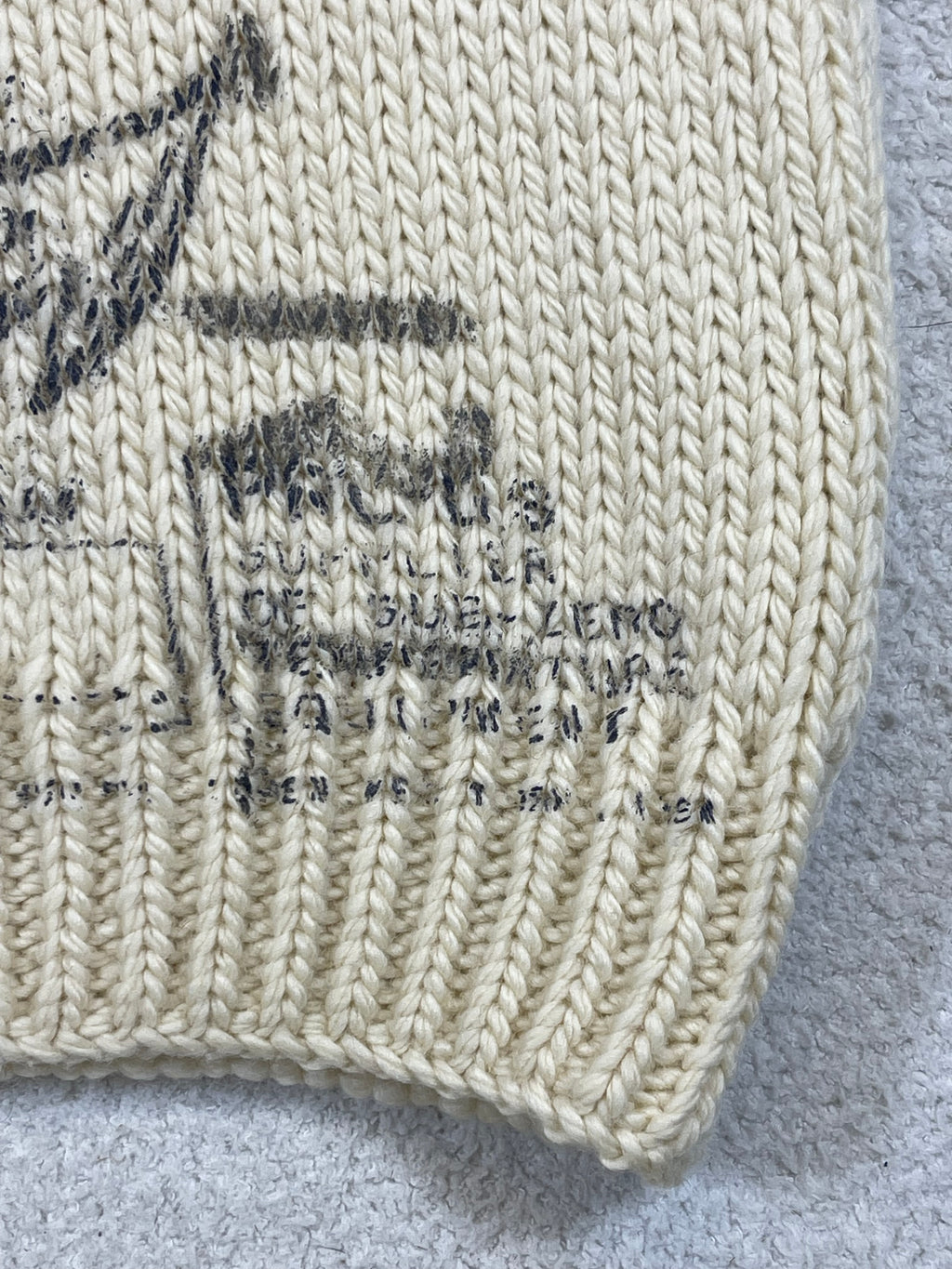 Polo by Ralph Lauren Vintage Nautical-Inspired Wool Turtleneck Sweater S