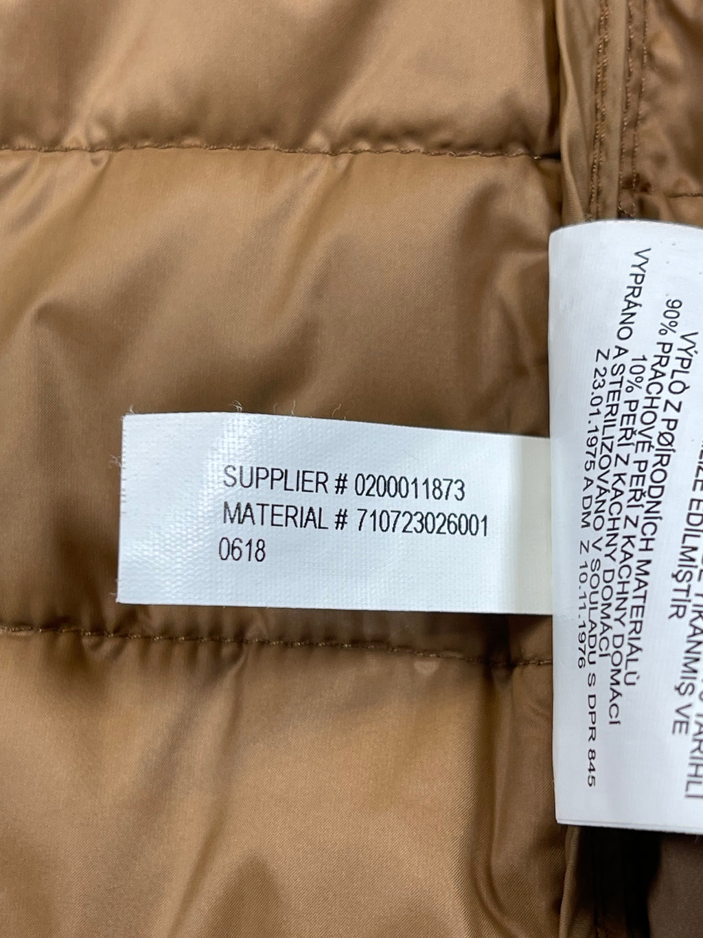 Polo Ralph Lauren Quilted Lamb Suede Down Jacket