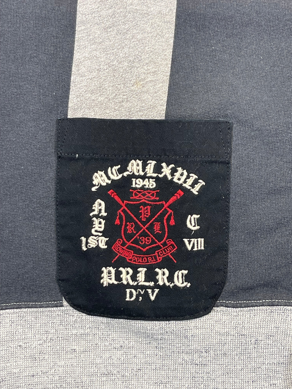 Polo Ralph Lauren P.R.L.F.C. Patchwork Fleece Cardigan
