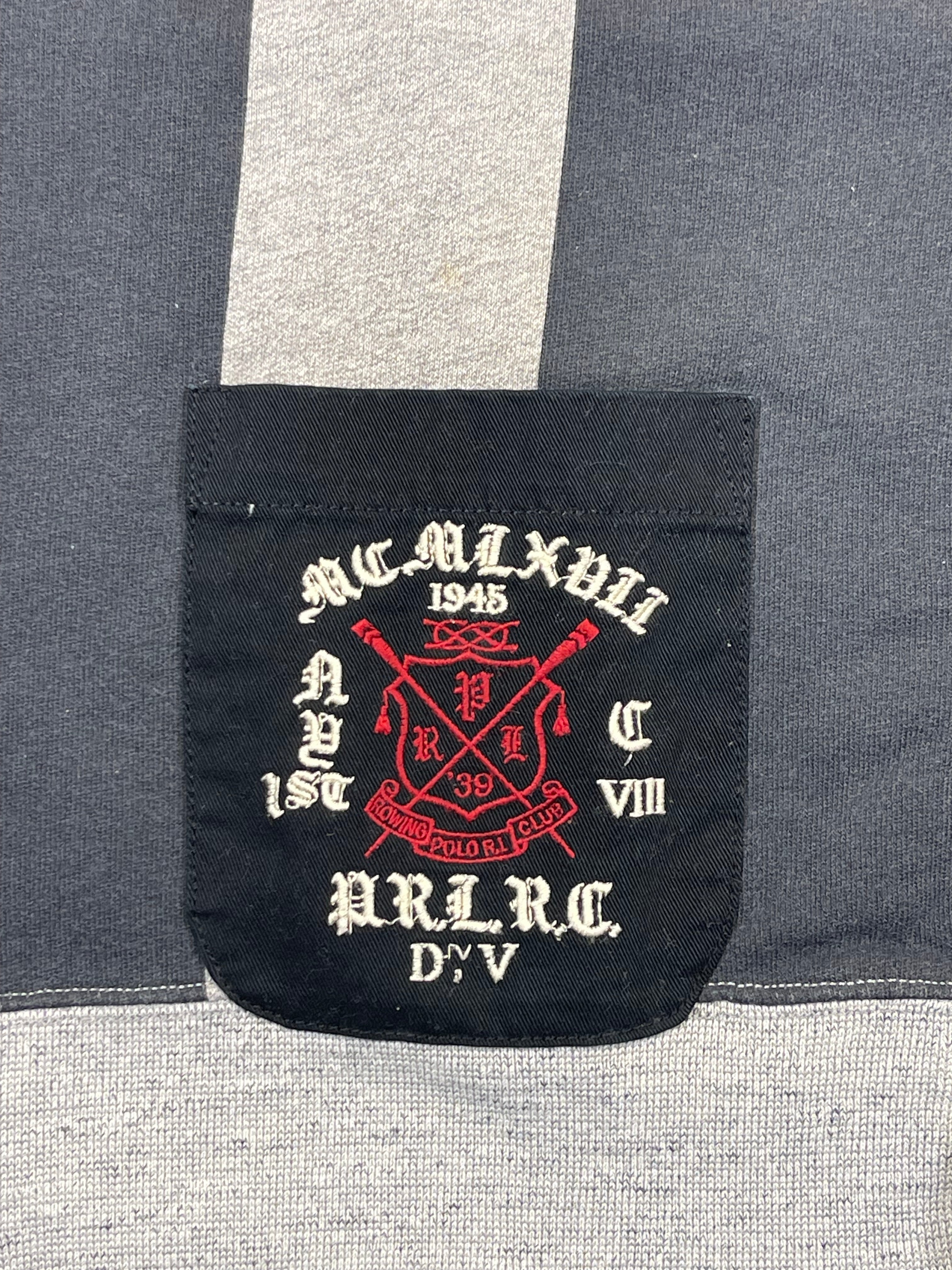 Polo Ralph Lauren P.R.L.F.C. Patchwork Fleece Cardigan