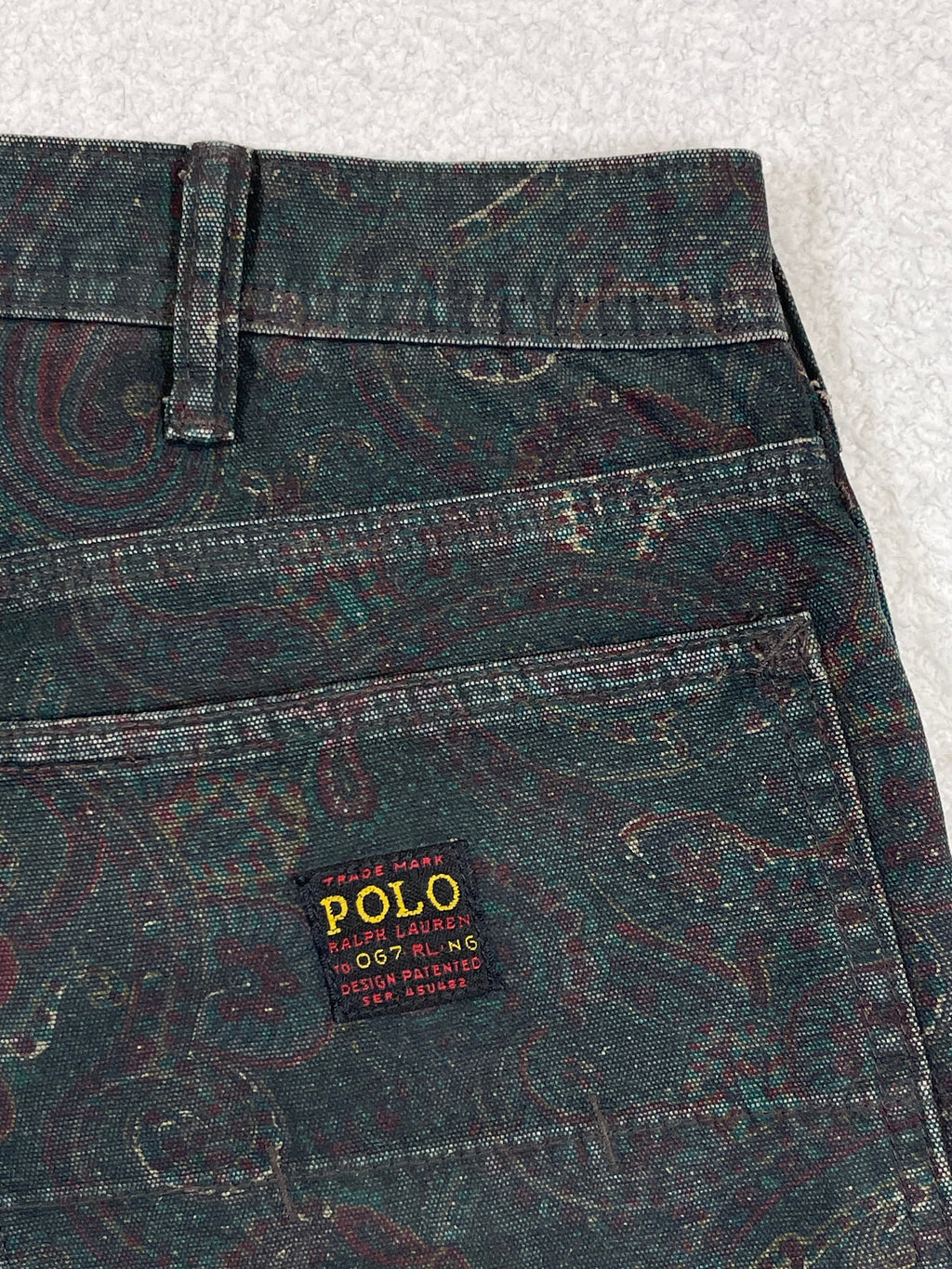 Polo Ralph Lauren Paisley Canvas Trousers (2022)