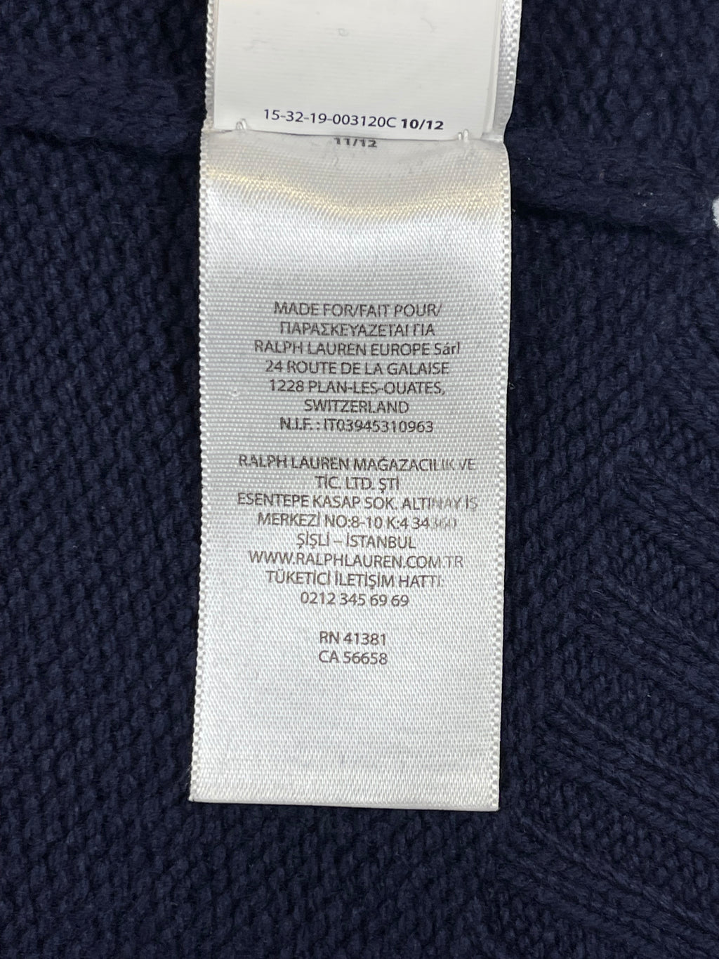 Polo Ralph Lauren Preppy Polo Bear Wool Sweater