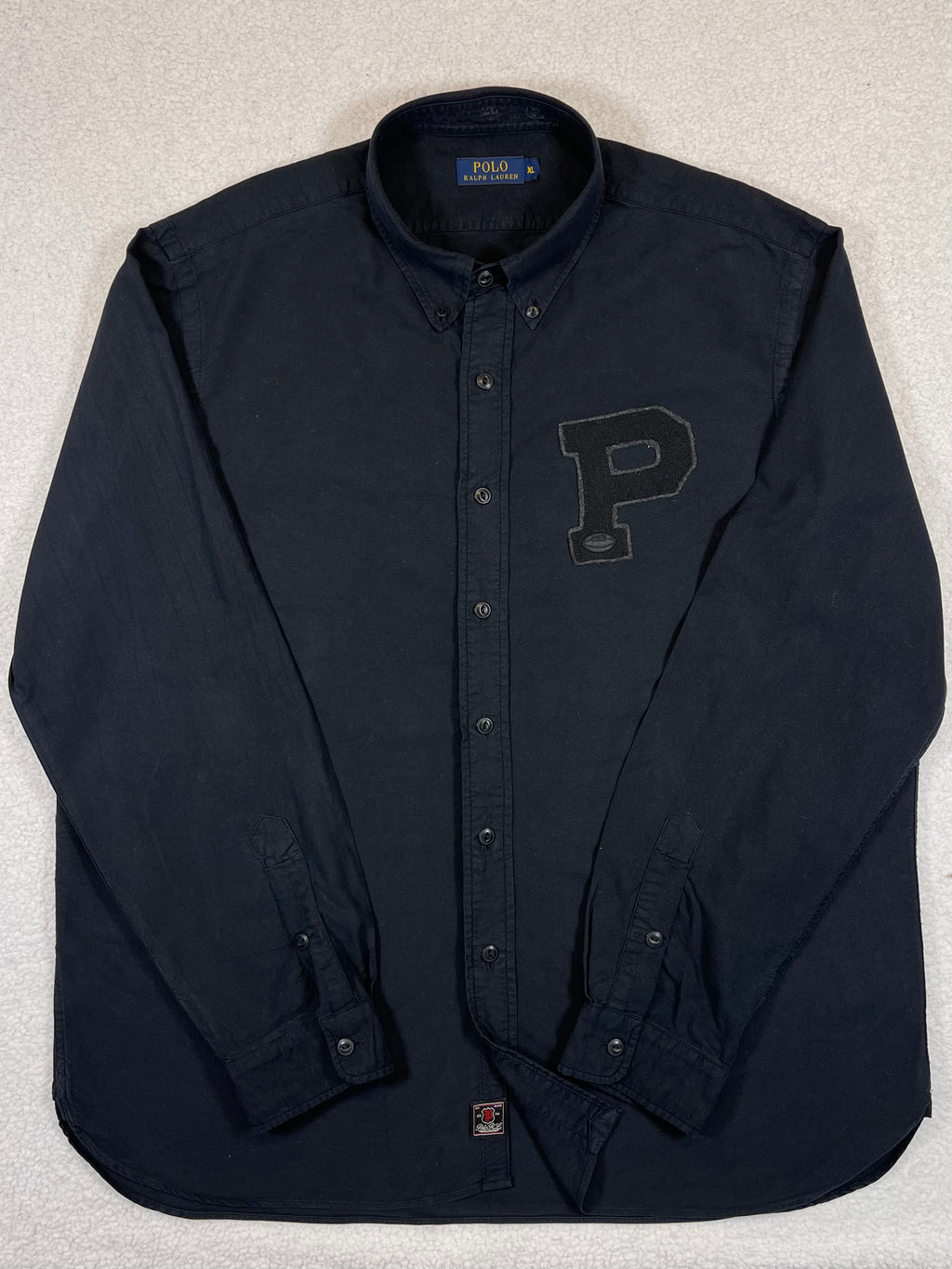 Polo Ralph Lauren Oxford Patch Cotton Shirt (Vintage)