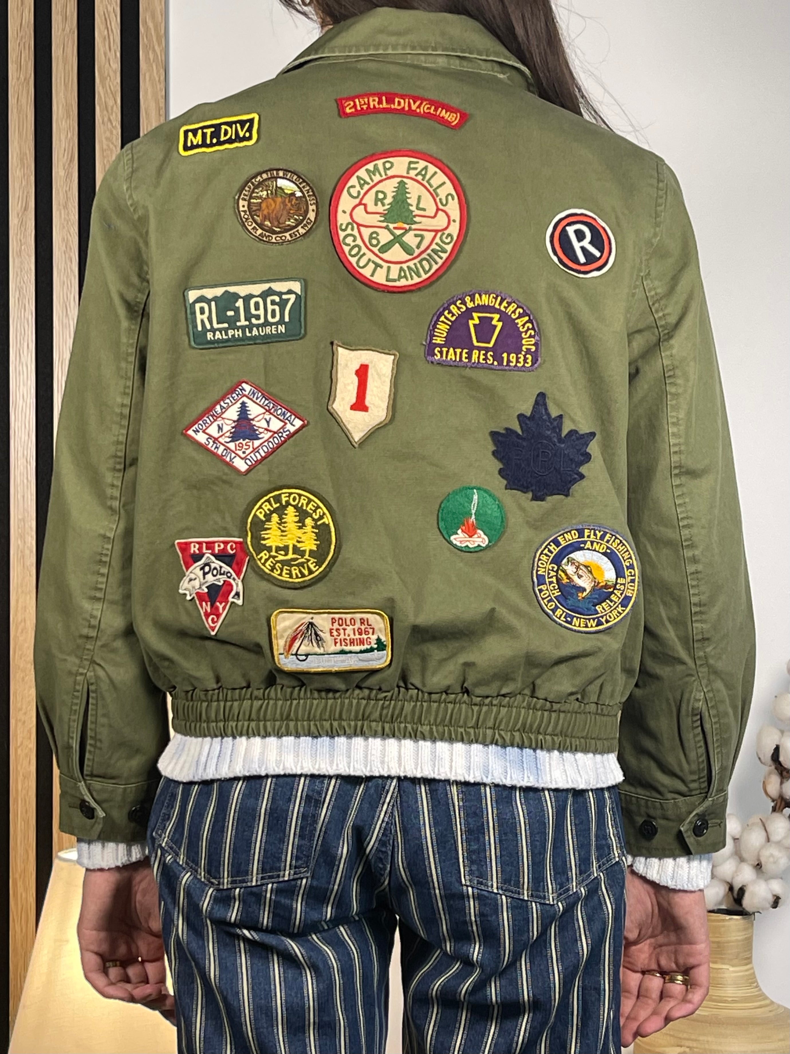 Polo Ralph Lauren Patch Canvas Bomber Jacket (2022)