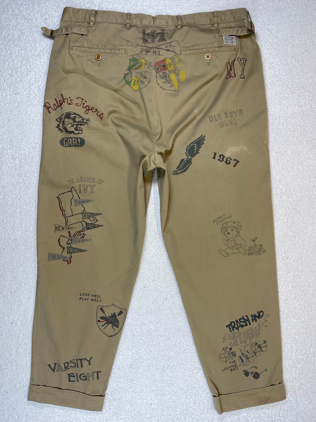 Polo Ralph Lauren Graphic Baggy Chino Pants