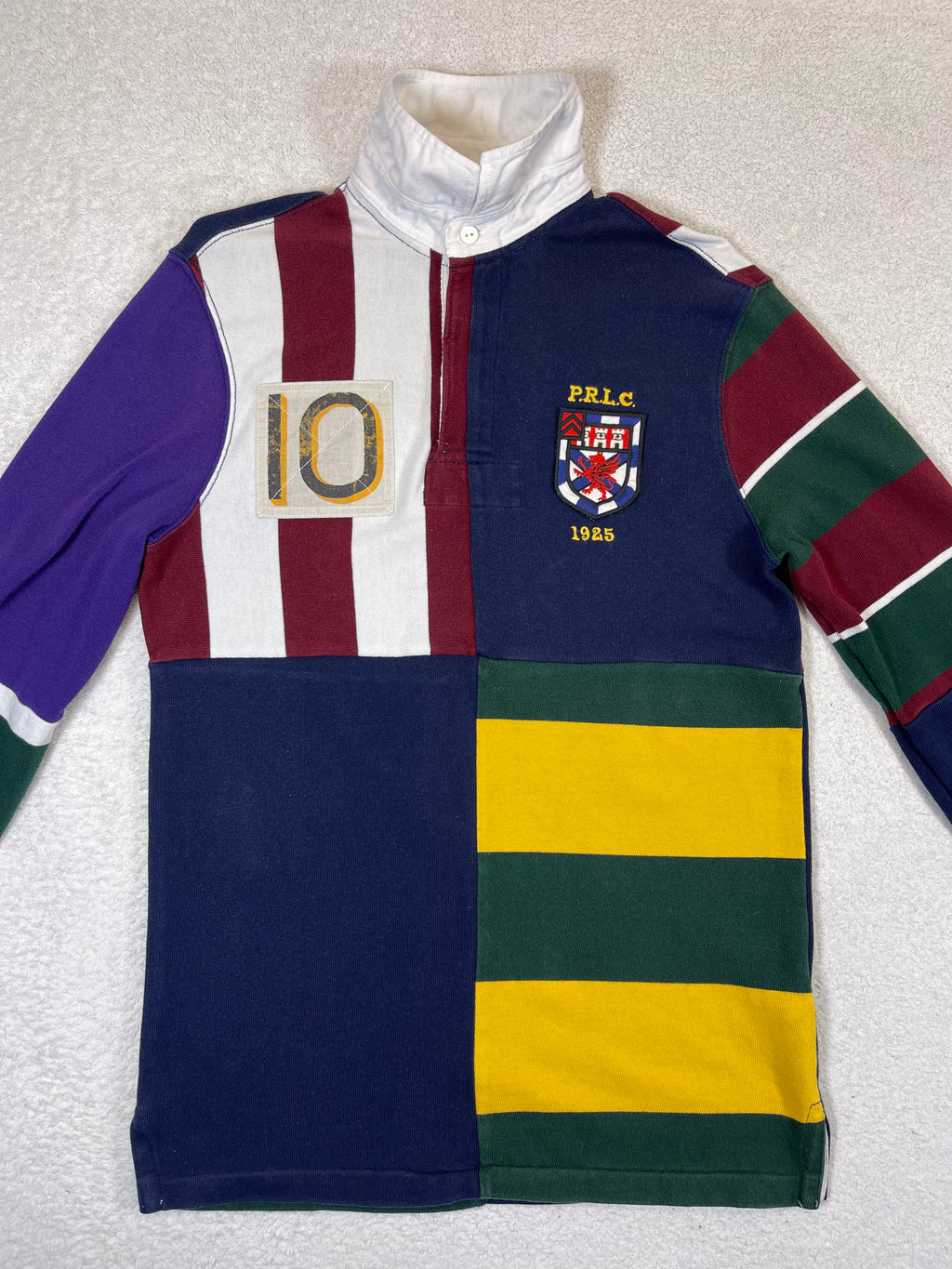 Polo Ralph Lauren Patchwork Rugby Jersey Shirt