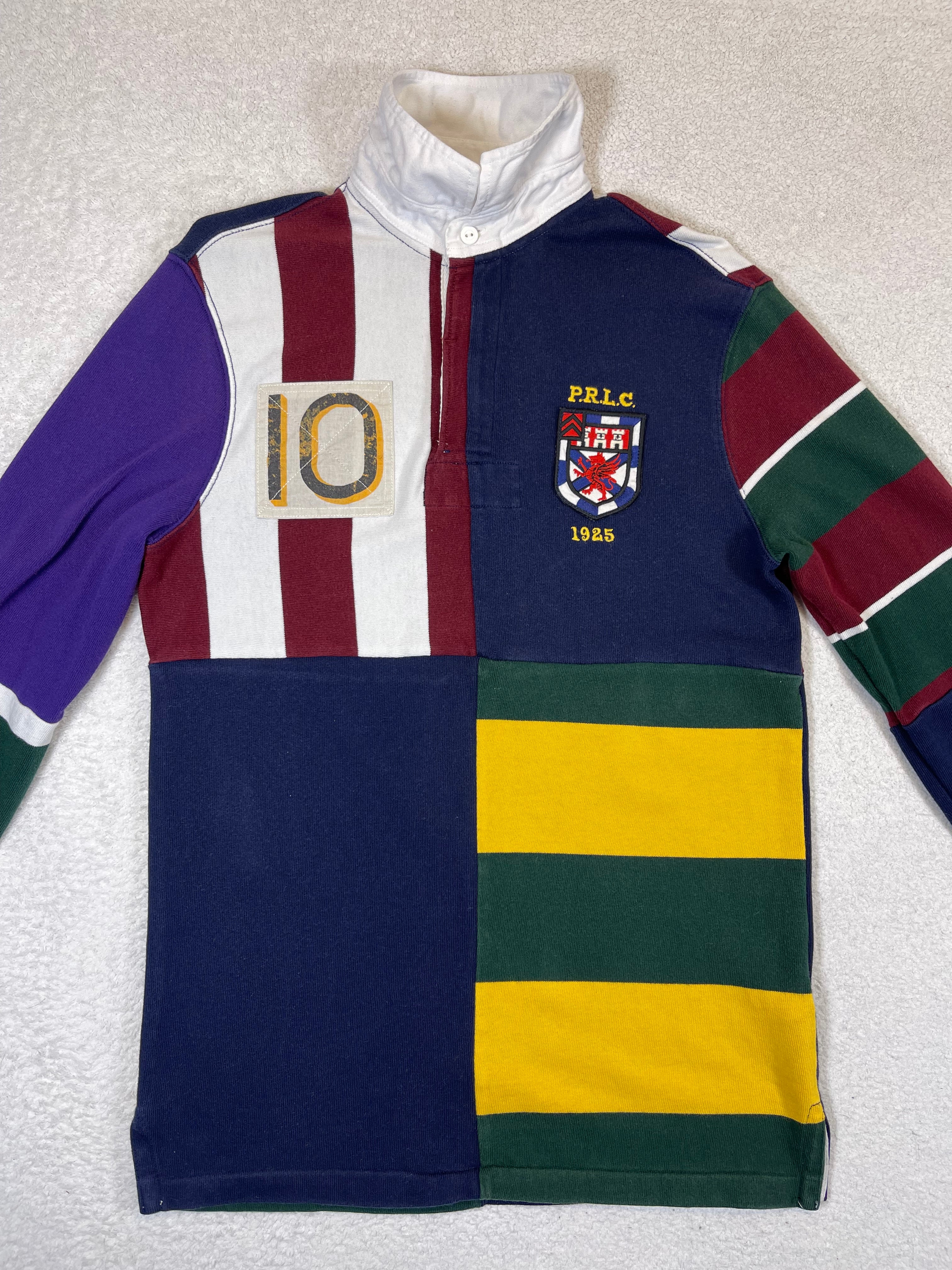 Polo Ralph Lauren Patchwork Rugby Jersey Shirt