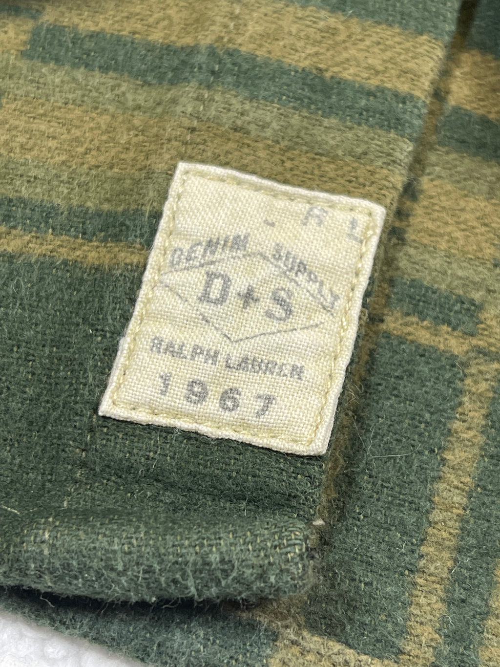 Ralph Lauren Denim&Supply Flannel Plaid Shirt