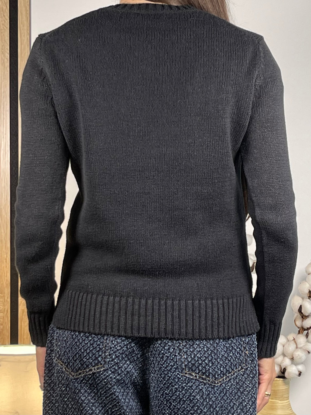 Polo Ralph Lauren Polo Bear Skier Cotton & Linen Sweater