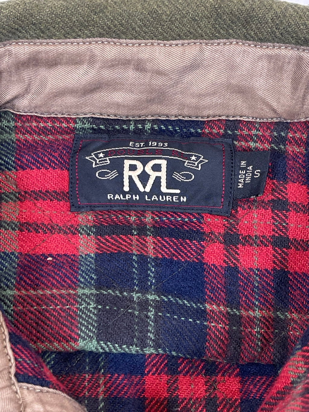 RRL Double RL Quilted Jacquard Overshirt