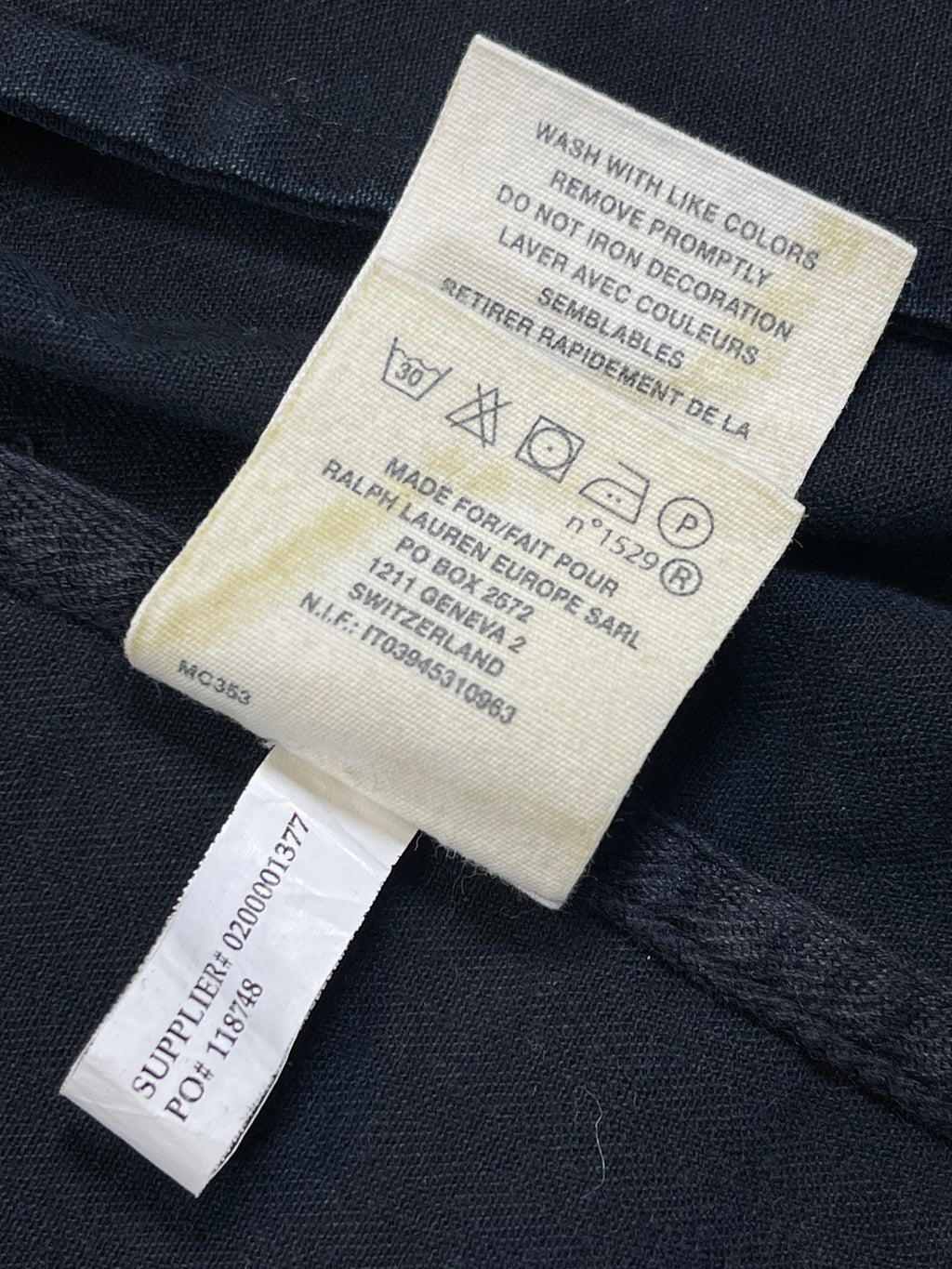 Ralph Lauren Denim & Supply Vintage Herringbone Field Jacket M