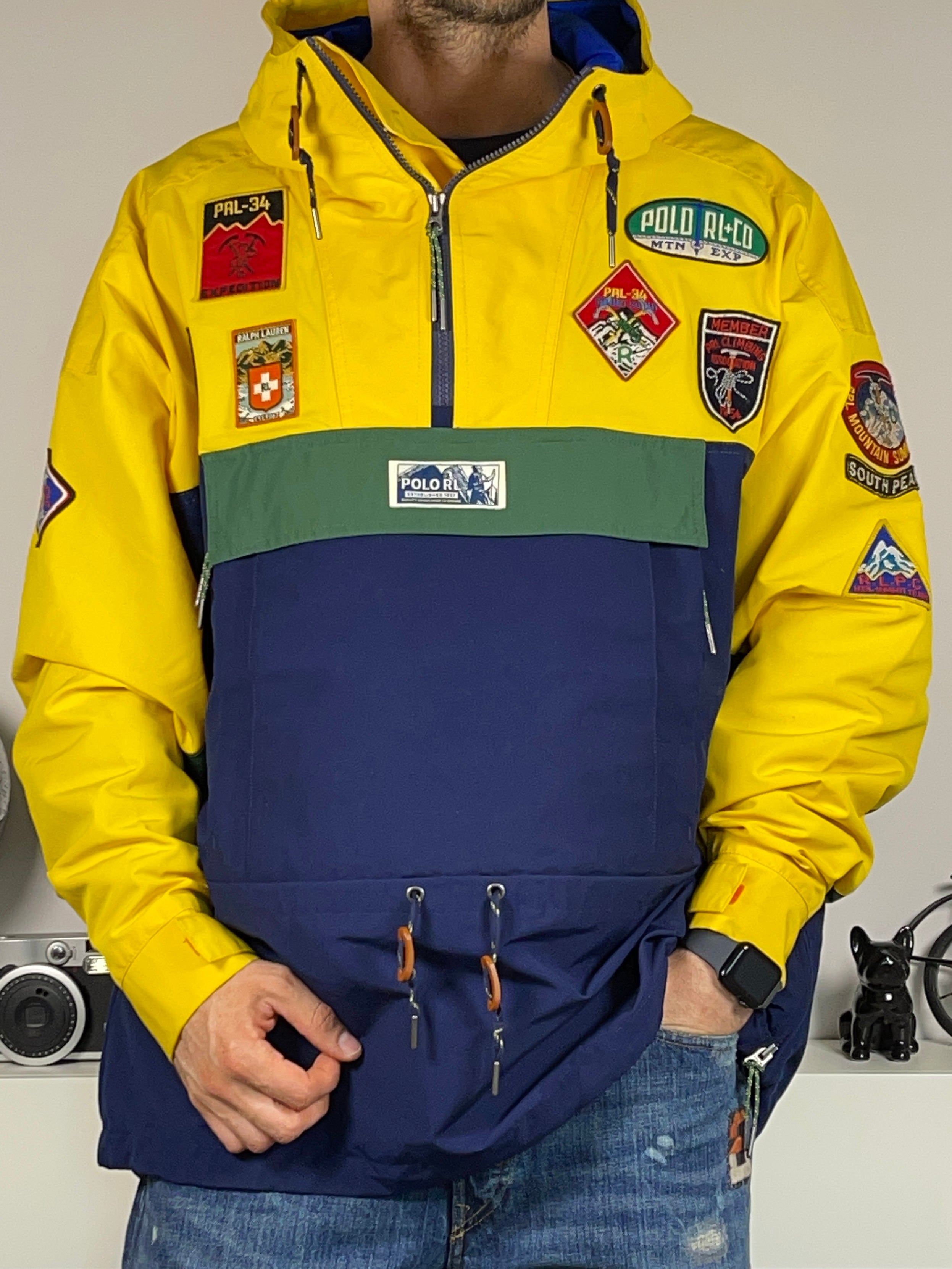 Polo Ralph Lauren Alpine Color-Block Water-Repellent Pullover Jacket (2024)