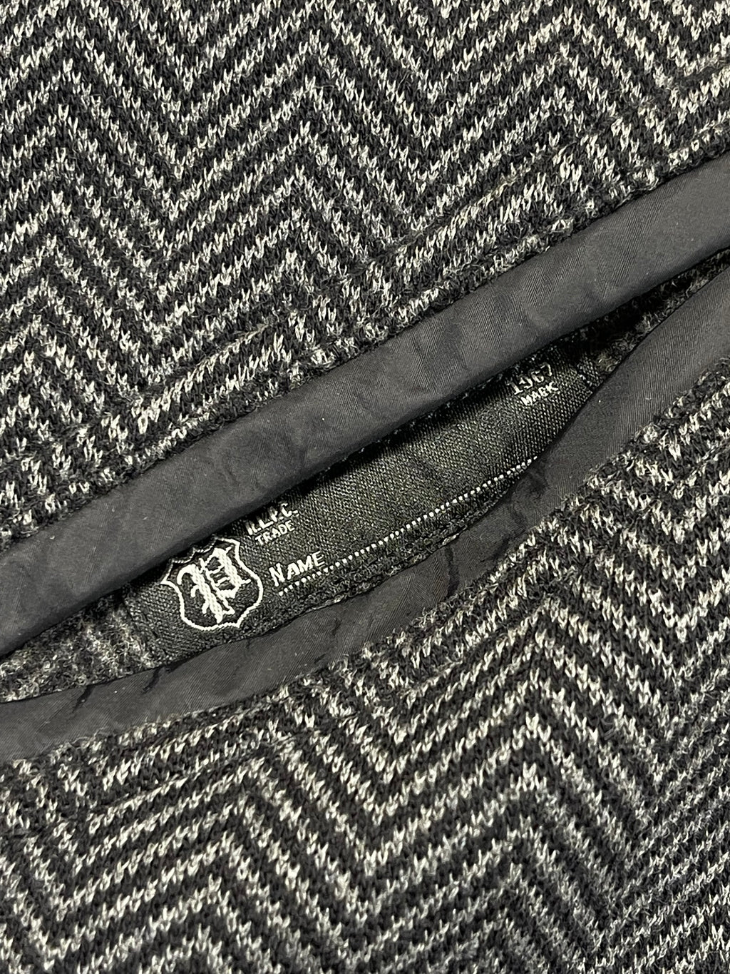 Polo Ralph Lauren Vintage Herringbone Wool-Blend Varsity Jacket