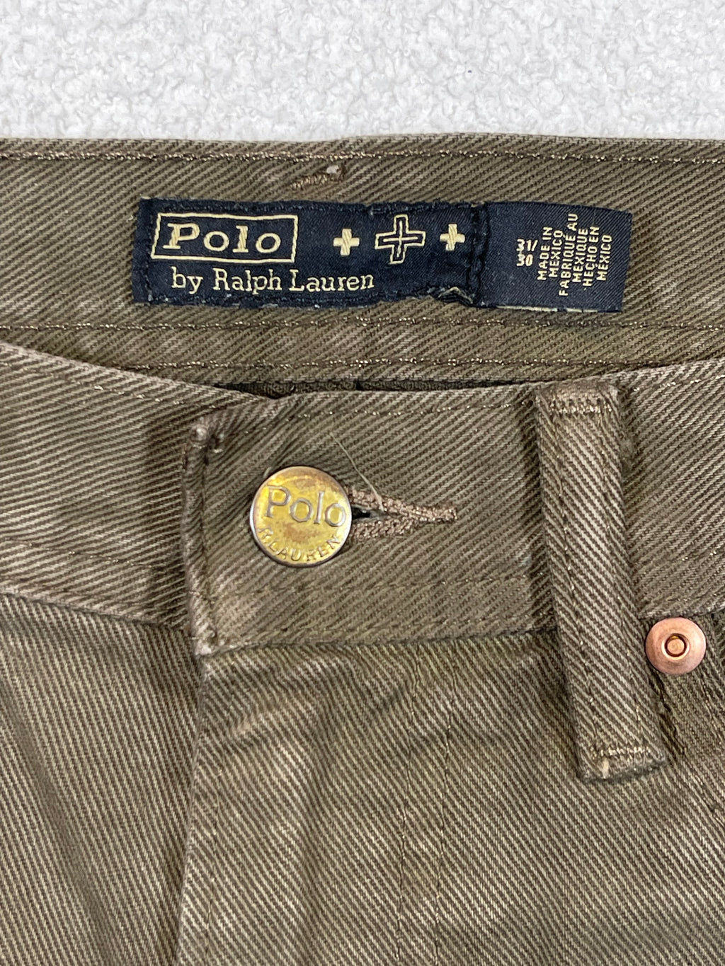 Polo Ralph Lauren × Naiomi Glasses Embroidered Heritage Rider Denim Jeans (2023)