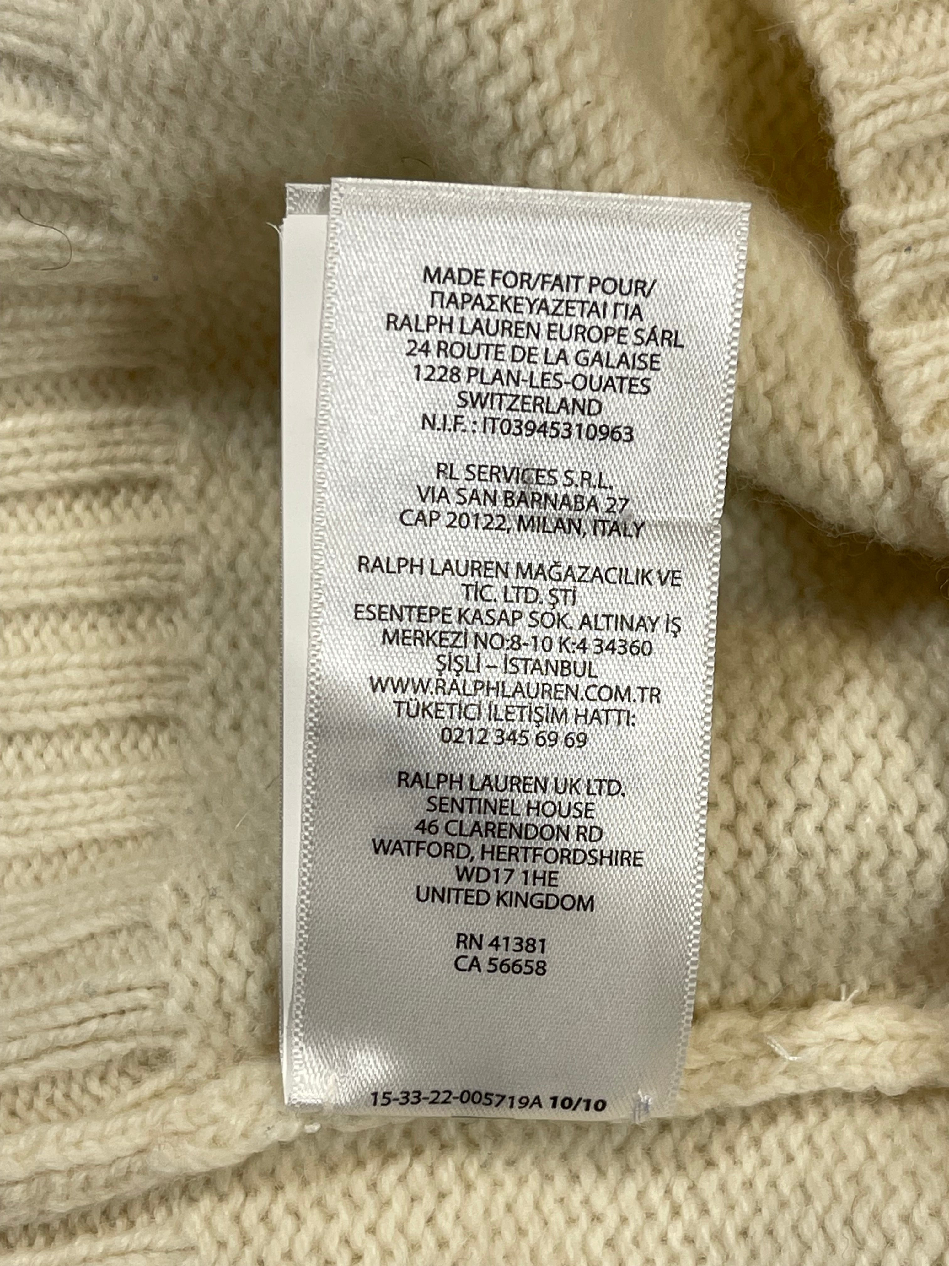 Polo Ralph Lauren Skier Polo Bear Hooded Sweater (2022)