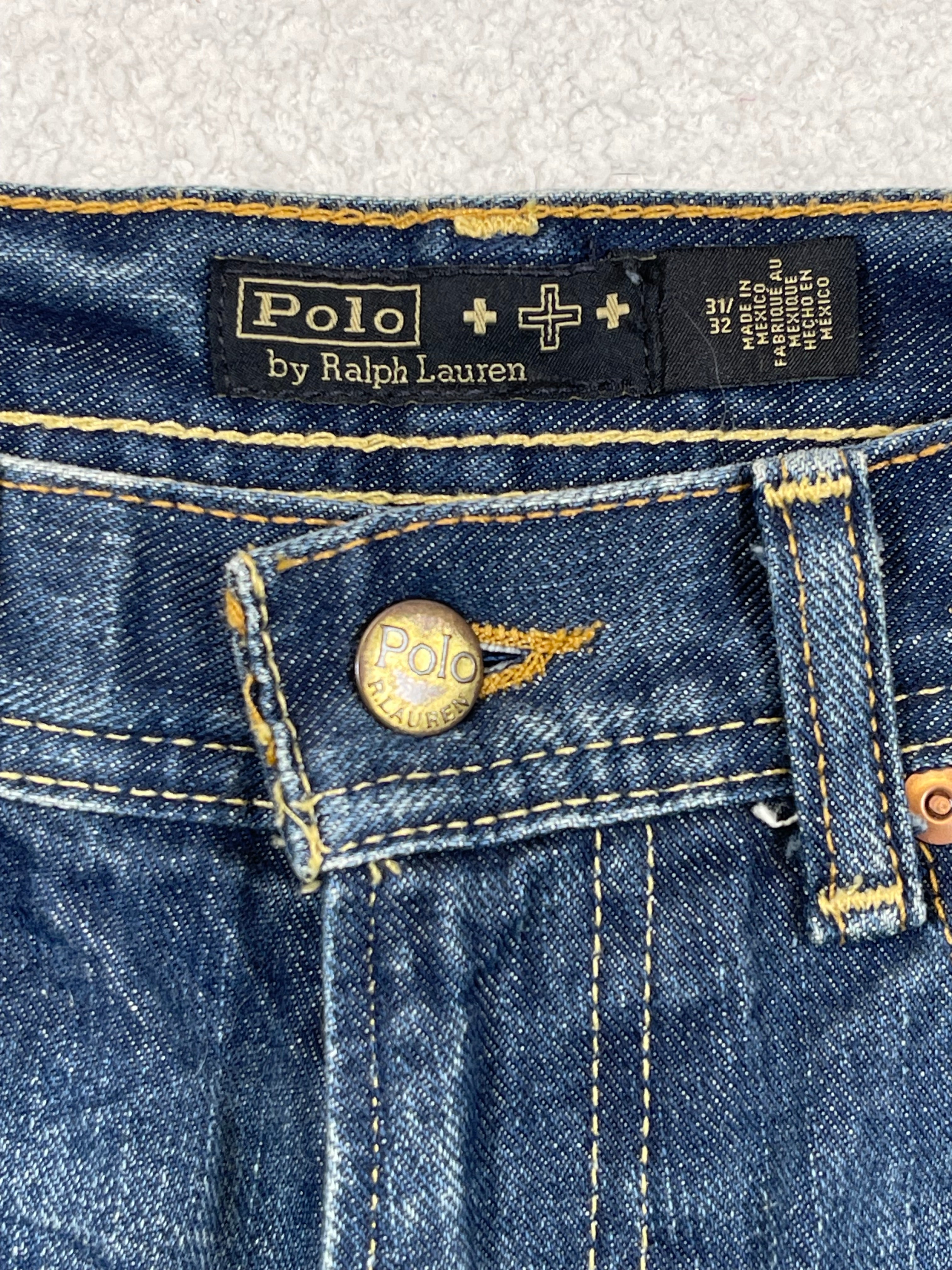 Polo Ralph Lauren × Naiomi Glasses Indigo Heritage Rider Jeans (2023)