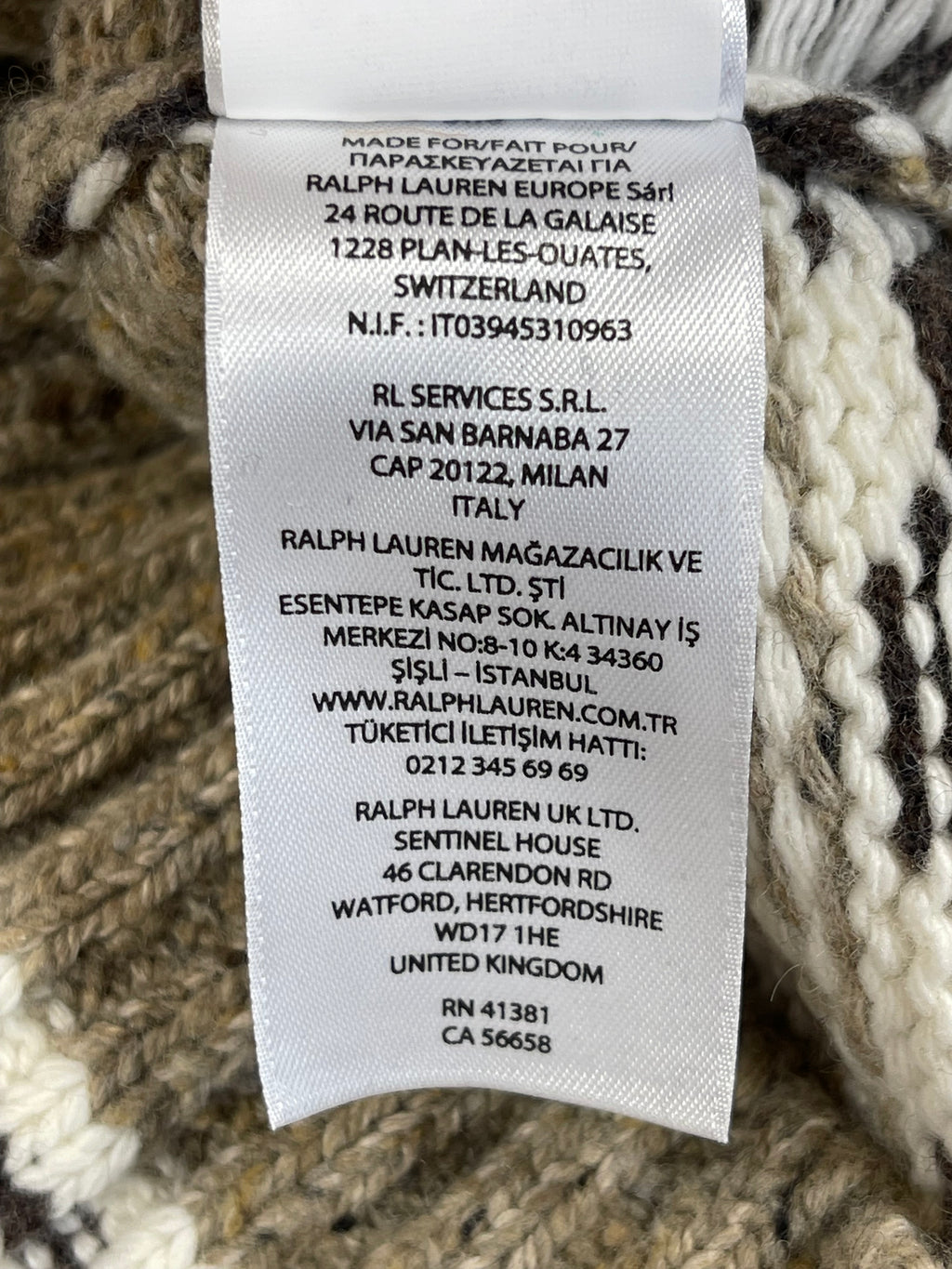 Polo Ralph Lauren Snowflake Intarsia Wool-Blend Sweater